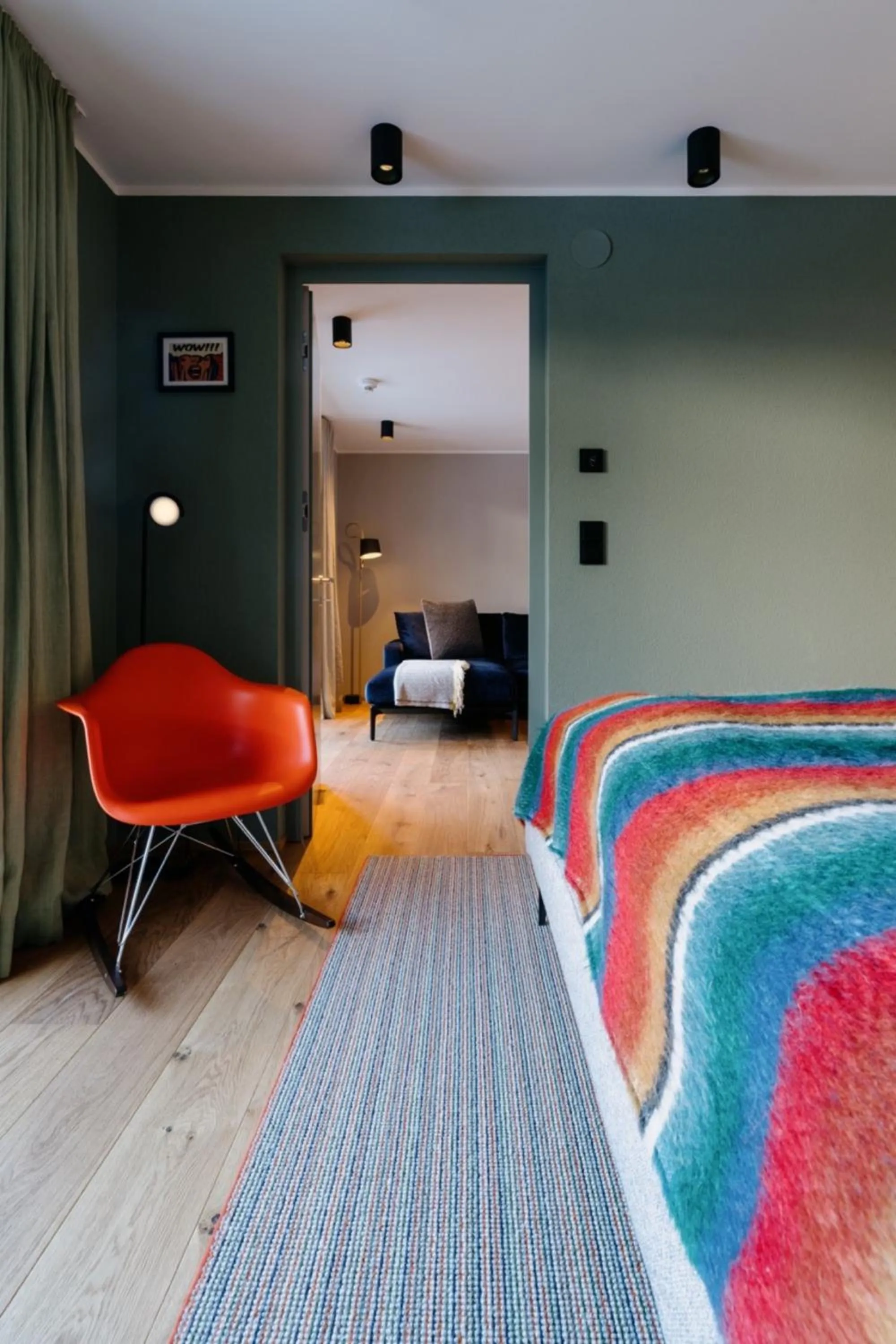 Bedroom, Bed in Appart Hotel Knappaboda