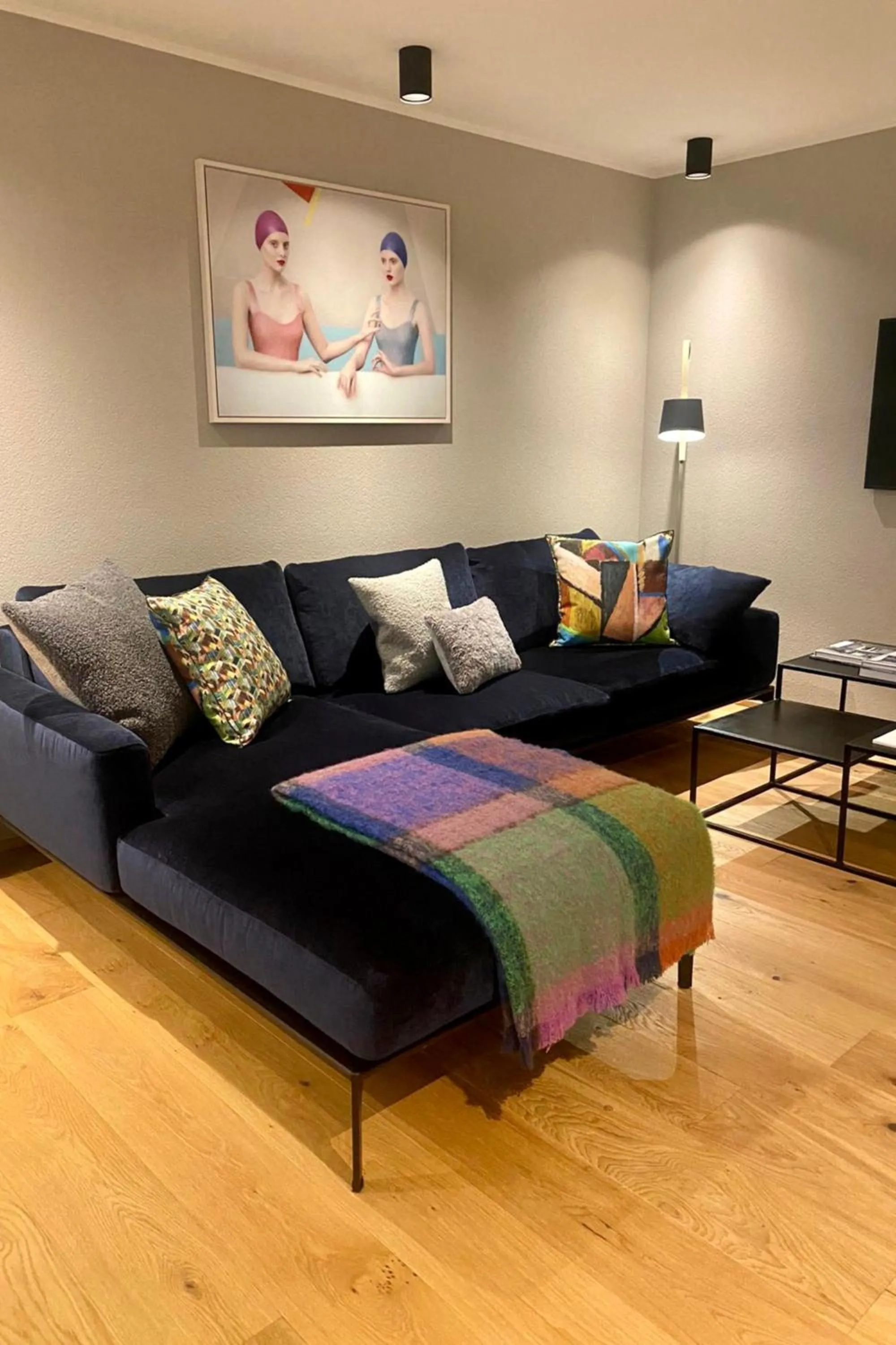 Living room in Appart Hotel Knappaboda