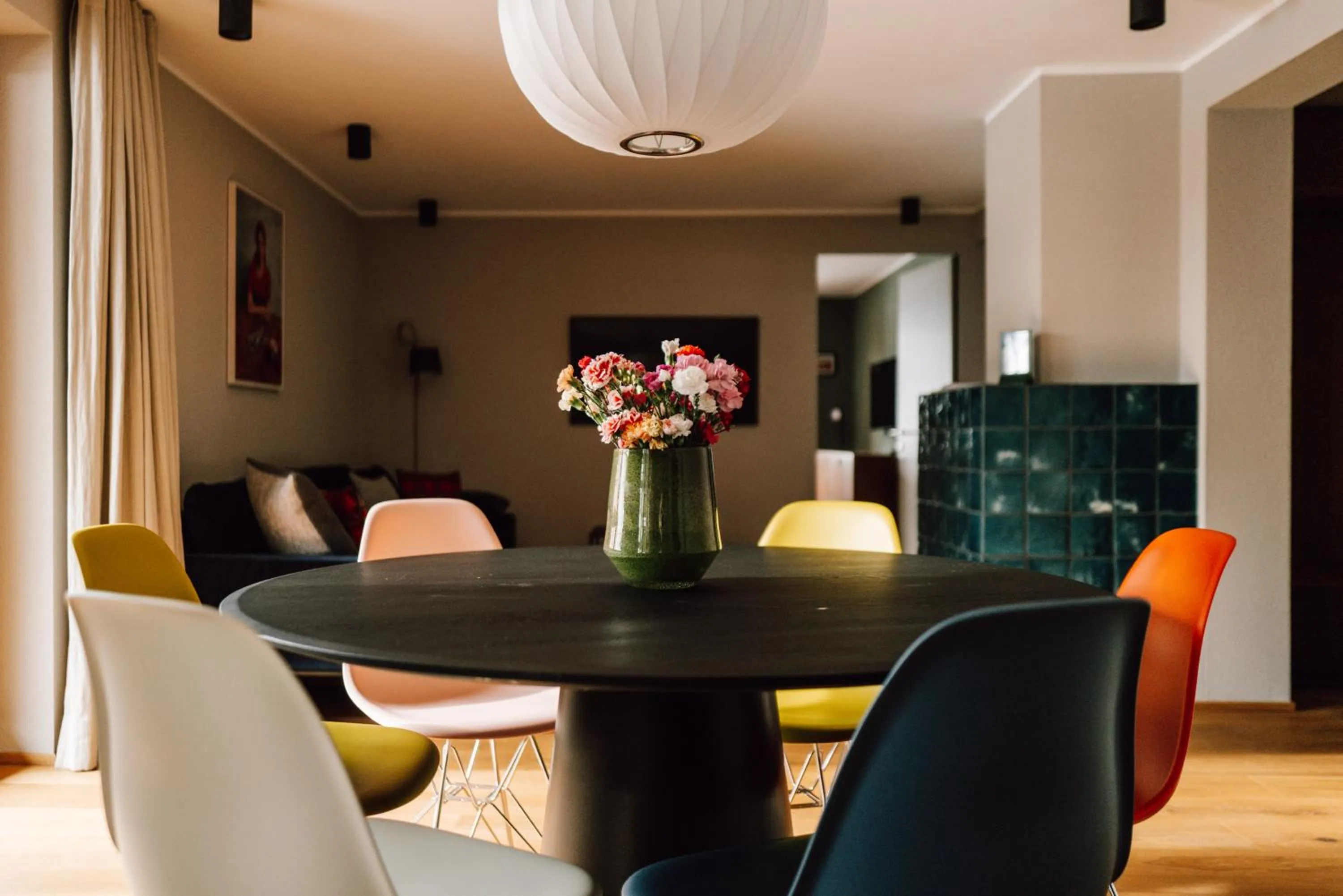 Living room in Appart Hotel Knappaboda