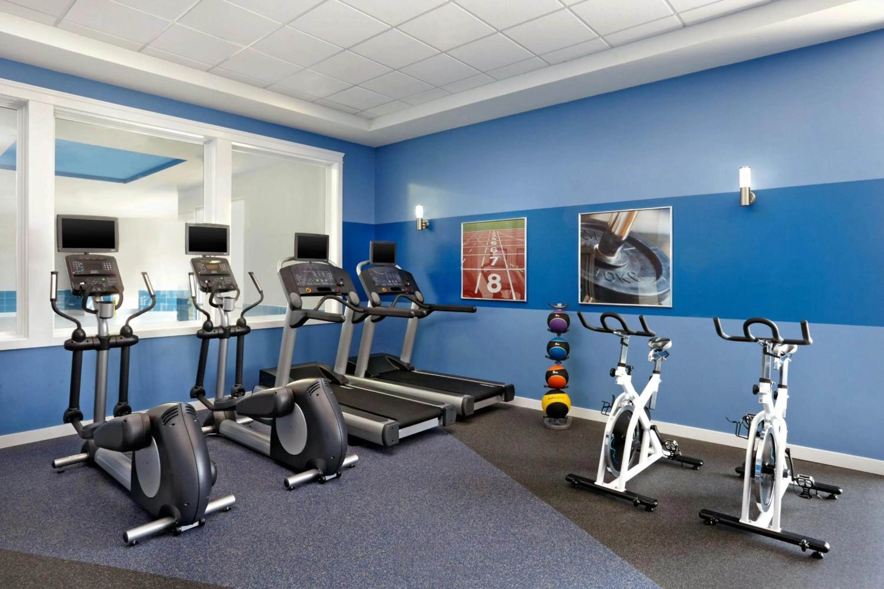 Fitness centre/facilities in Four Points by Sheraton Edmonton Gateway