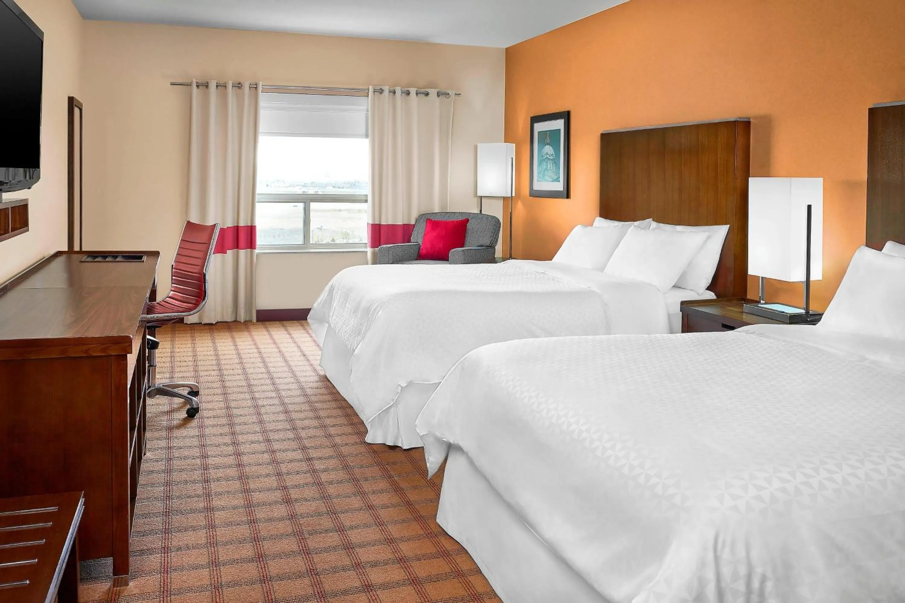 Photo of the whole room, Bed in Four Points by Sheraton Edmonton Gateway