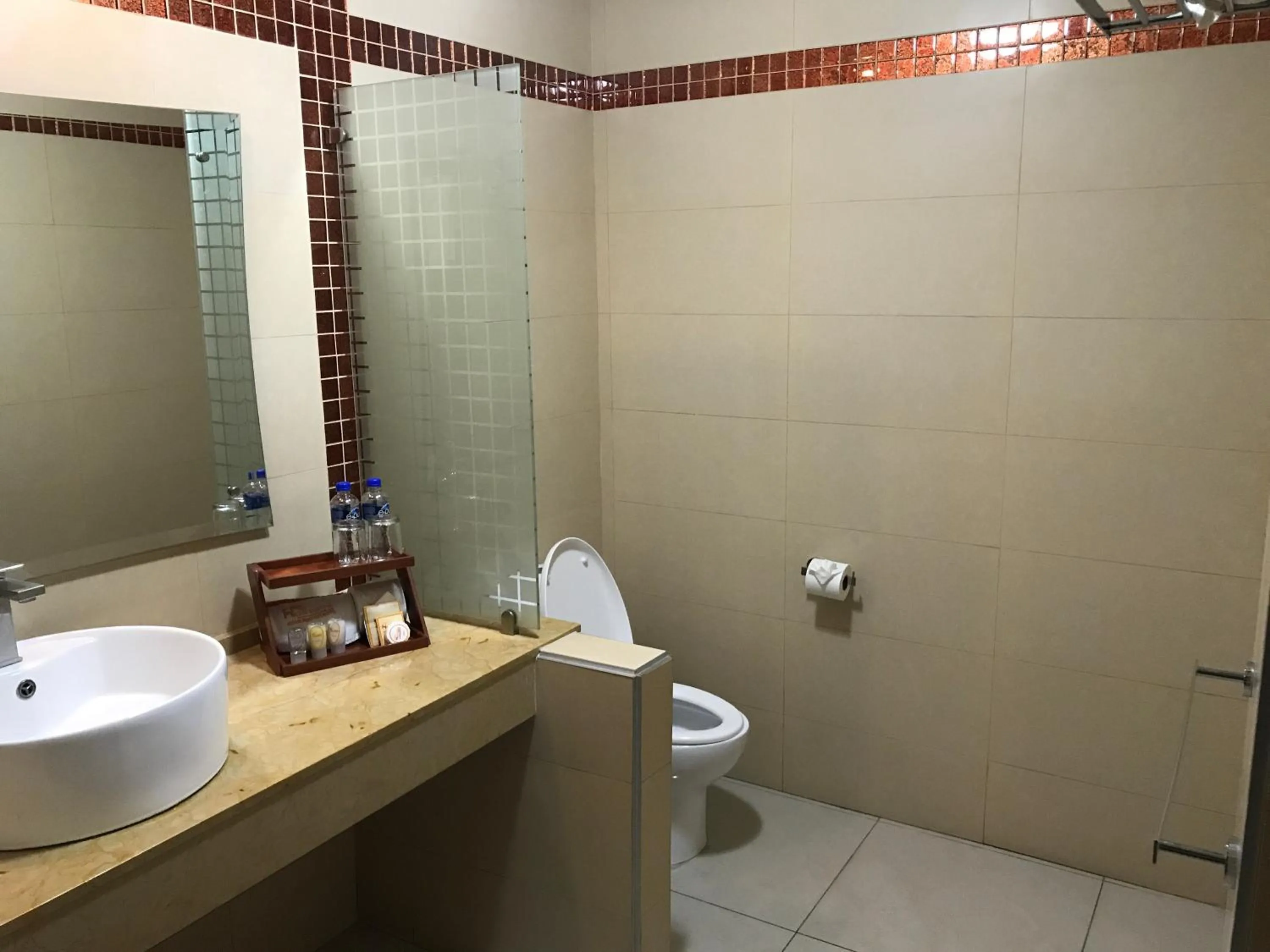 Bathroom in Hostalia Hotel Expo & Business Class