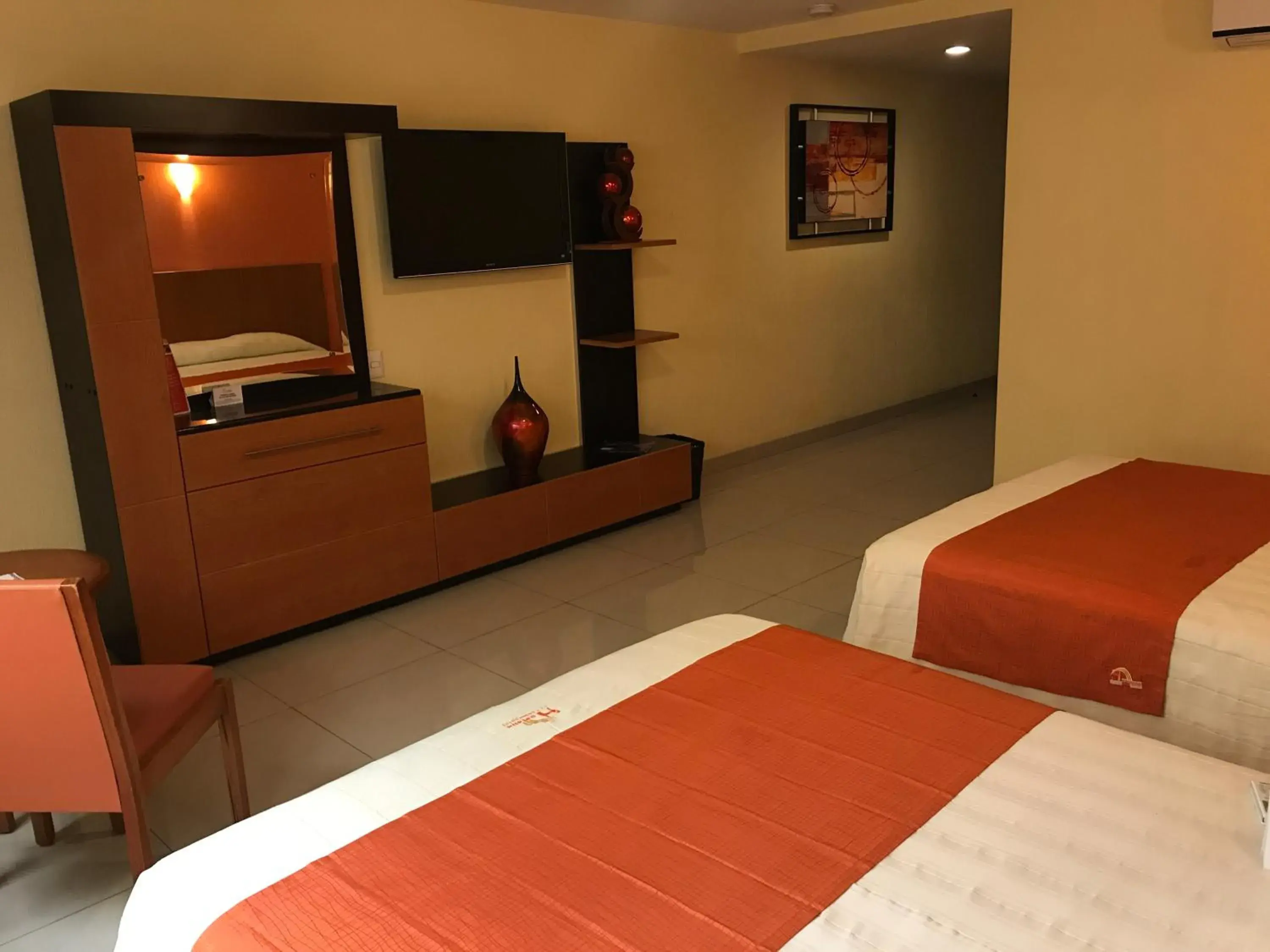 Photo of the whole room, Bed in Hostalia Hotel Expo & Business Class Photo of the whole room, Bed in Hostalia Hotel Expo & Business Class