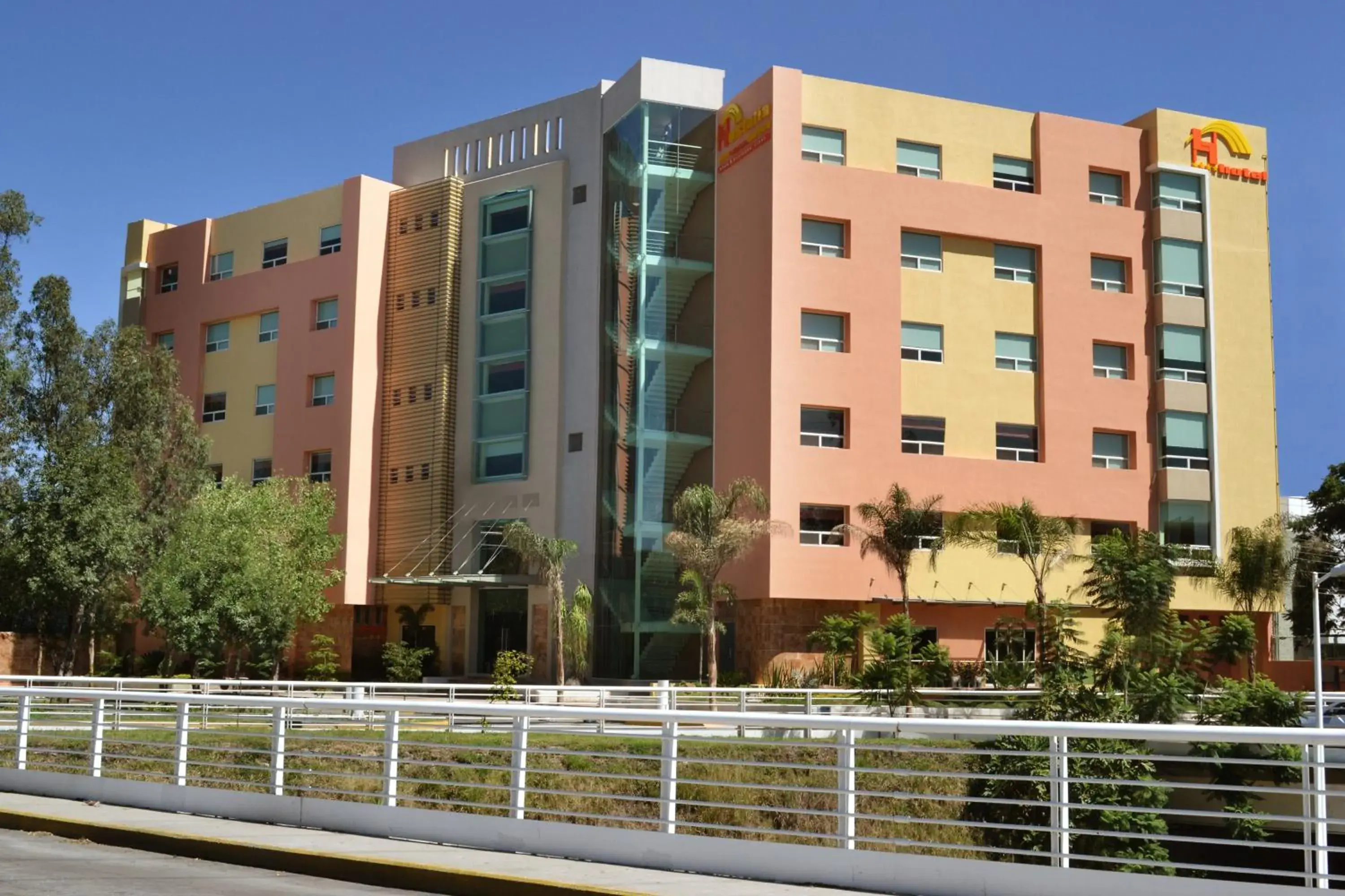 Property building in Hostalia Hotel Expo & Business Class Property building in Hostalia Hotel Expo & Business Class