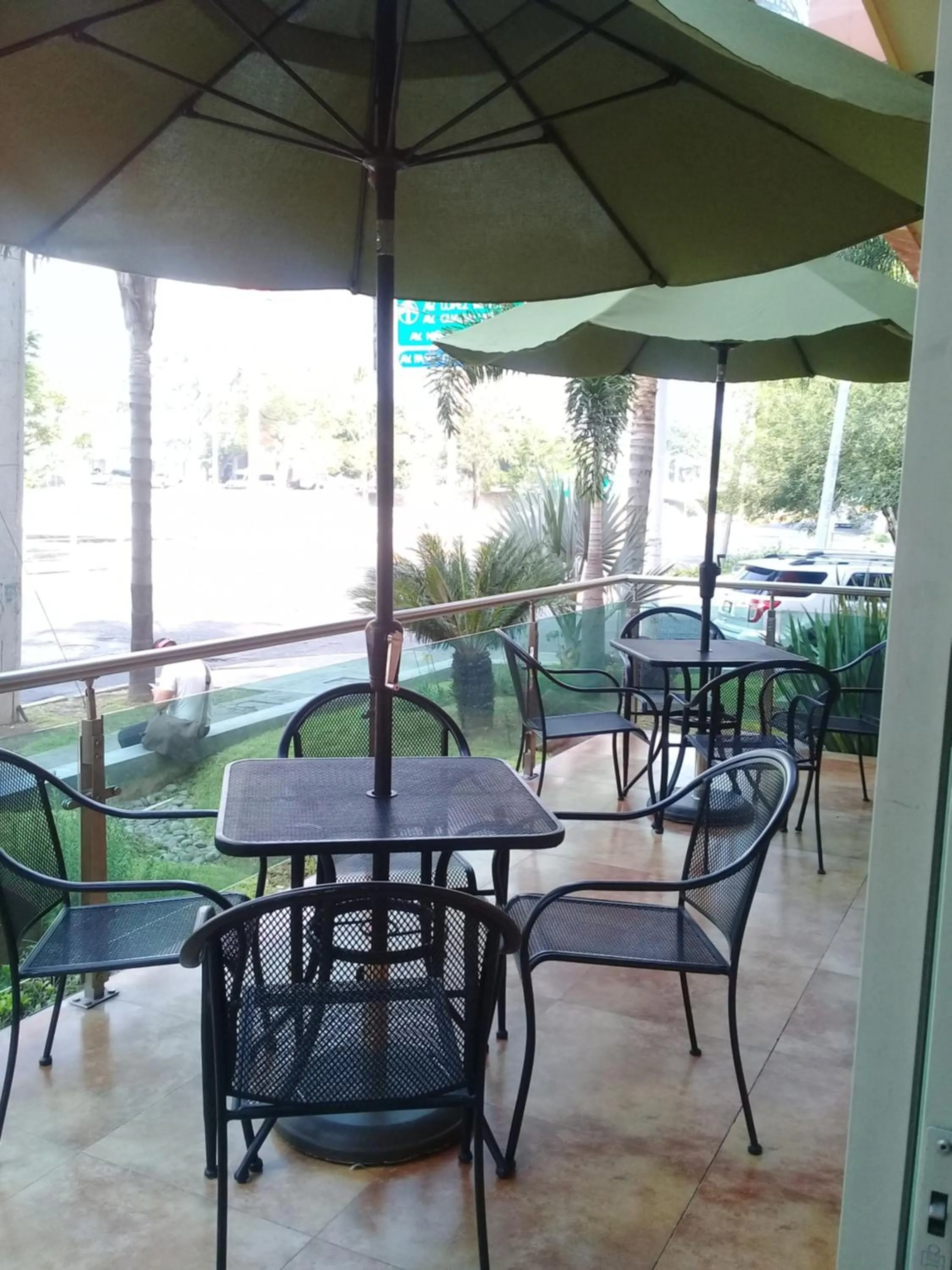 Balcony/Terrace in Hostalia Hotel Expo & Business Class