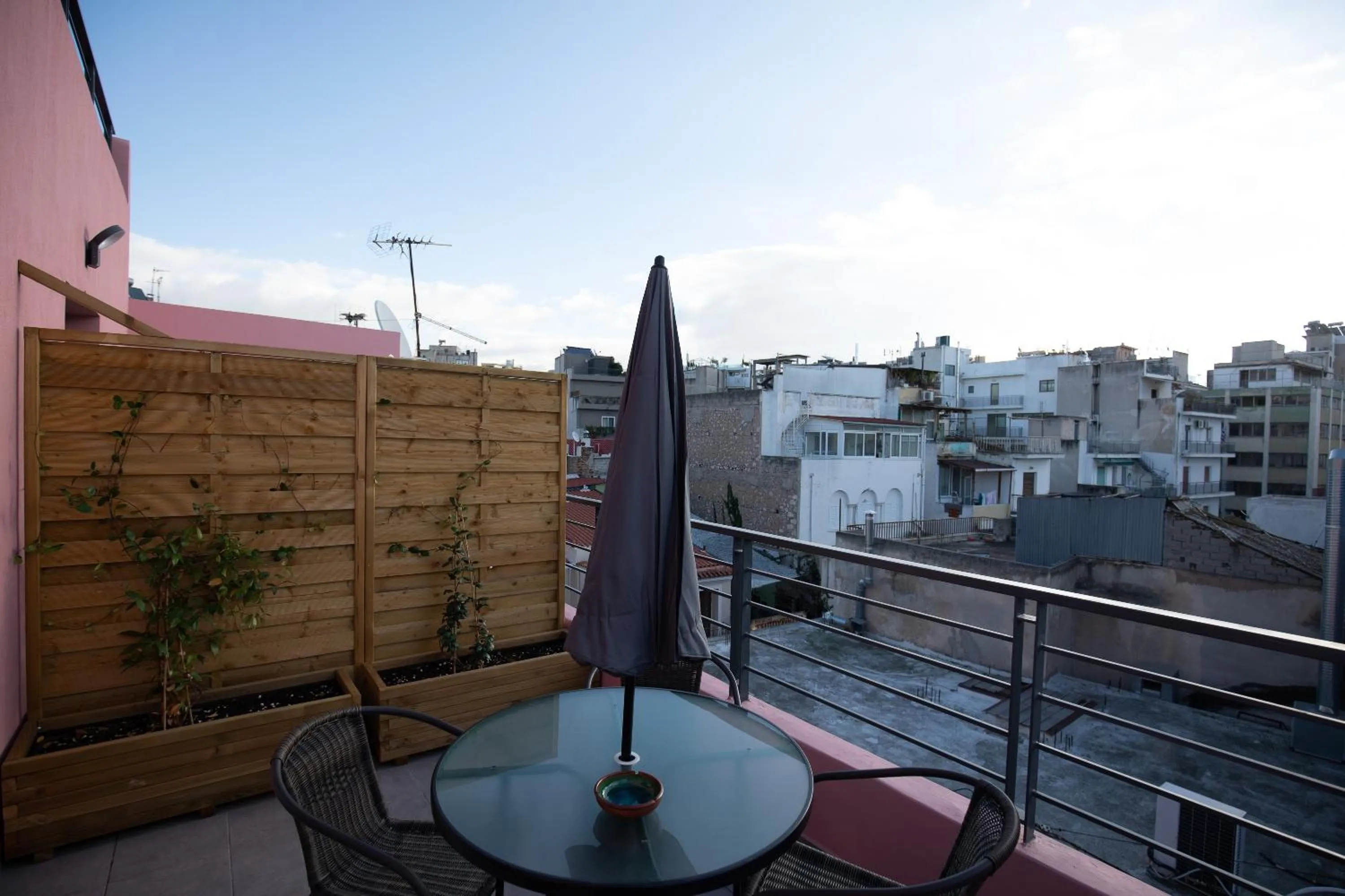 Balcony/Terrace in Central Stay Athens