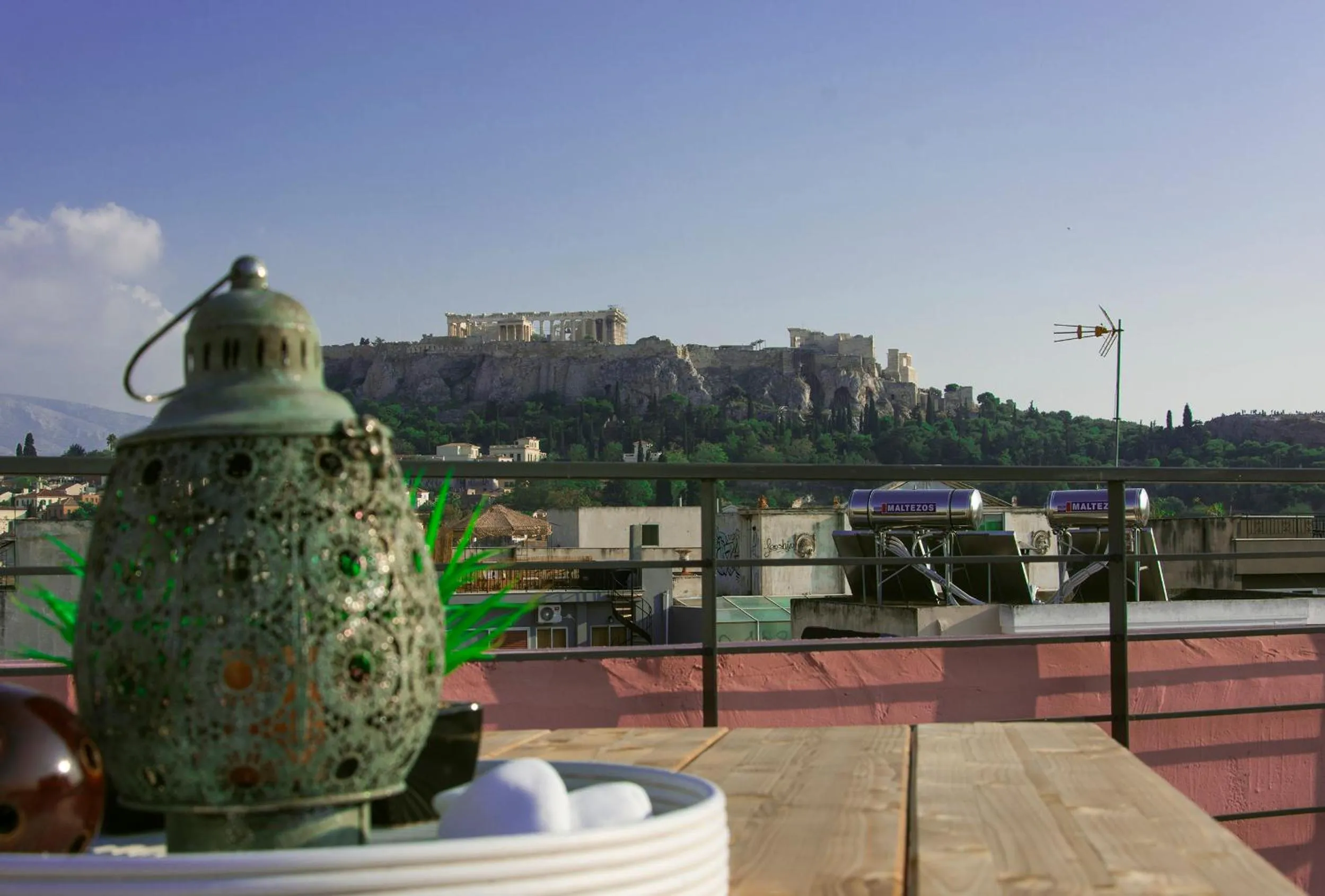 Decorative detail in Central Stay Athens