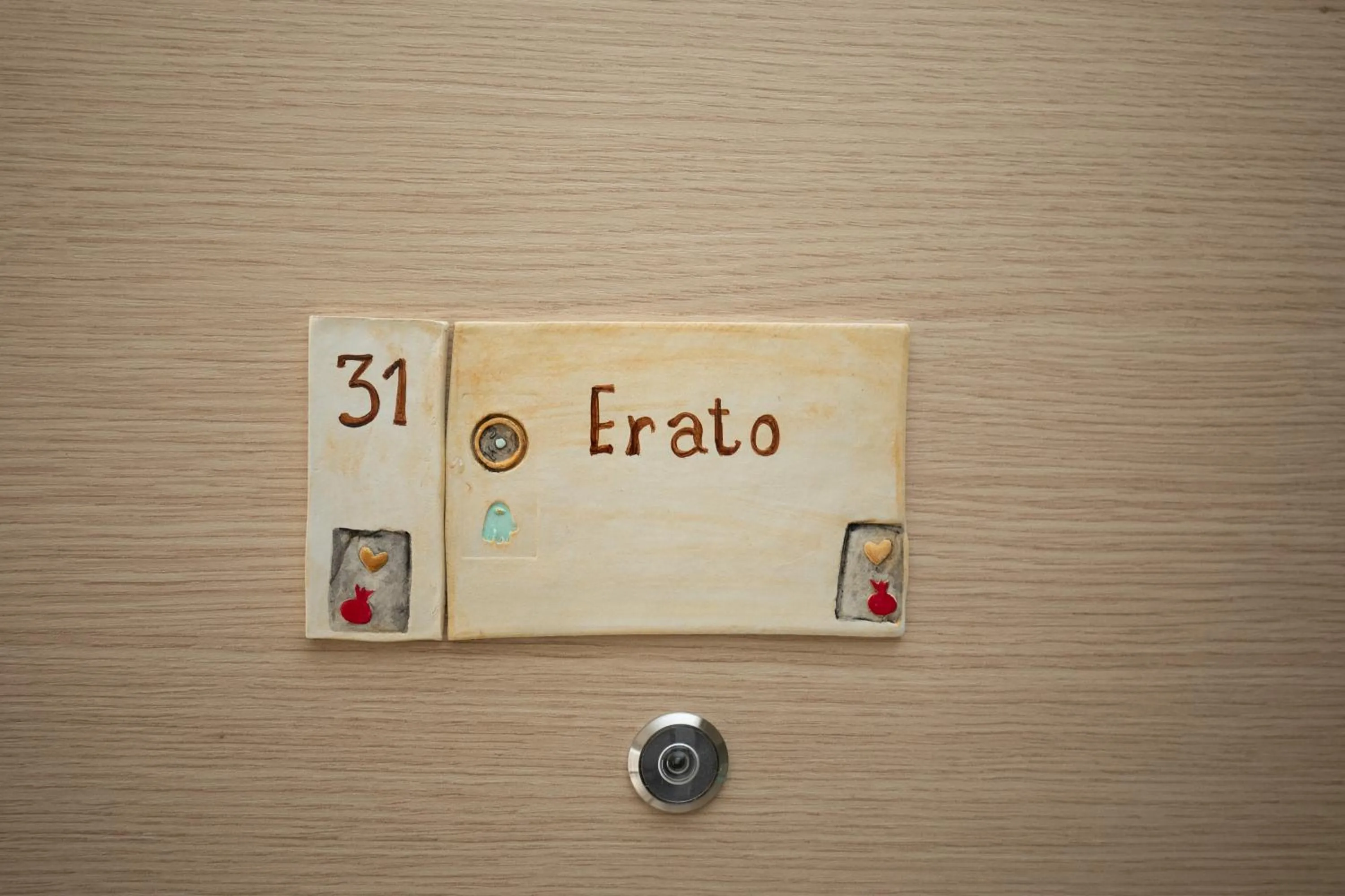 Decorative detail in Central Stay Athens