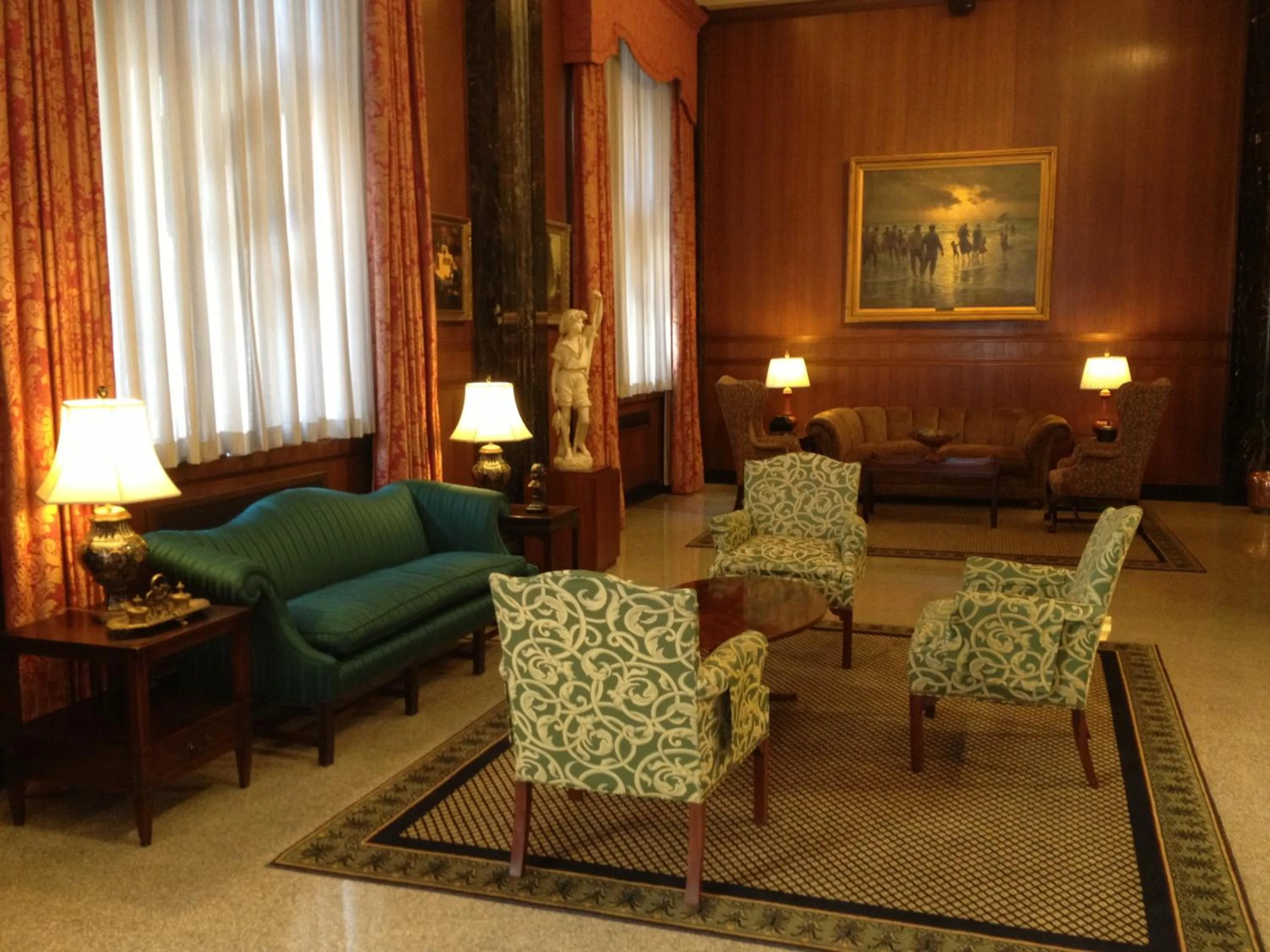 Lobby or reception in Missouri Athletic Club