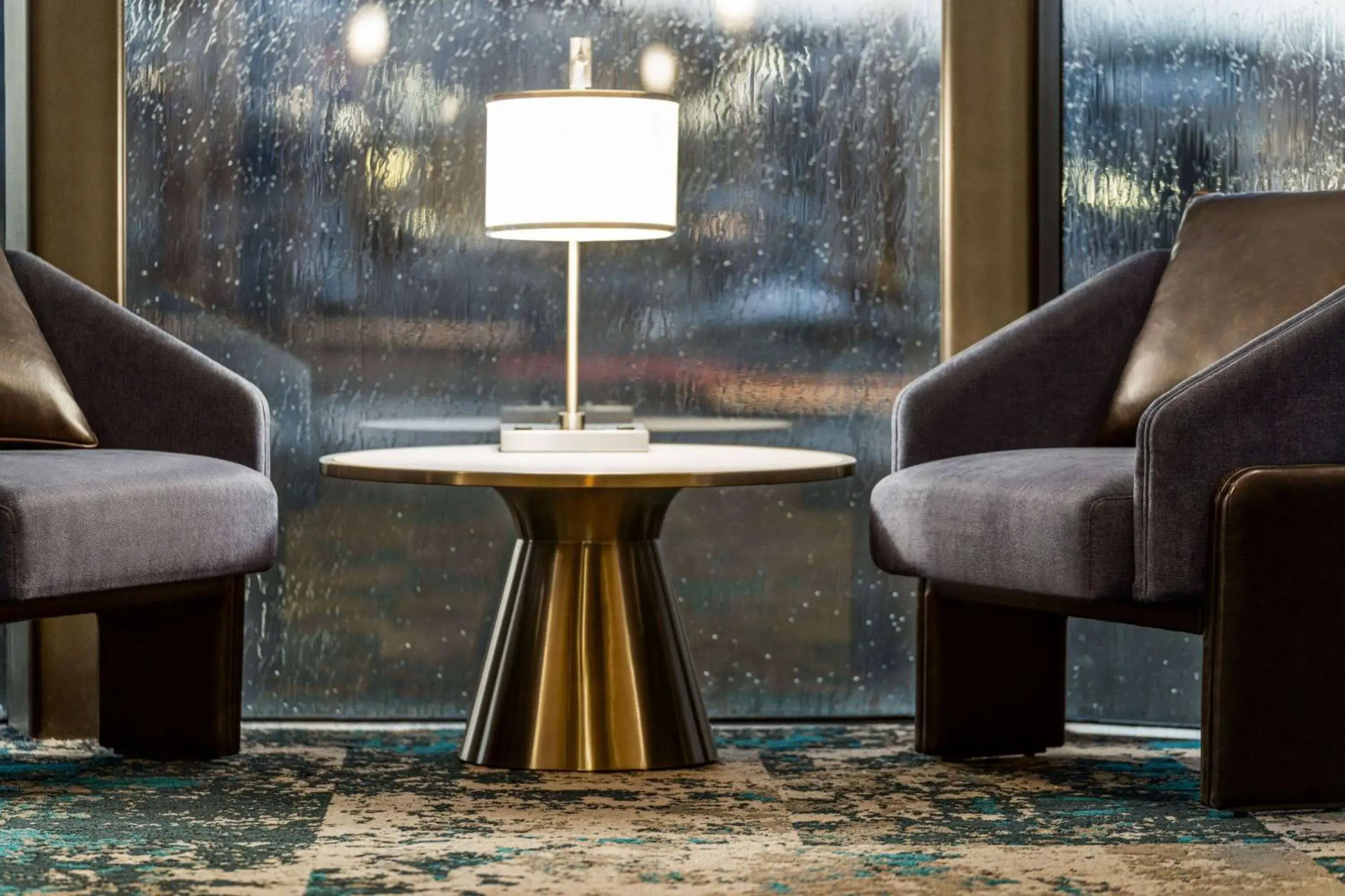 Lobby or reception in La Quinta by Wyndham Madison American Center Lobby or reception in La Quinta by Wyndham Madison American Center