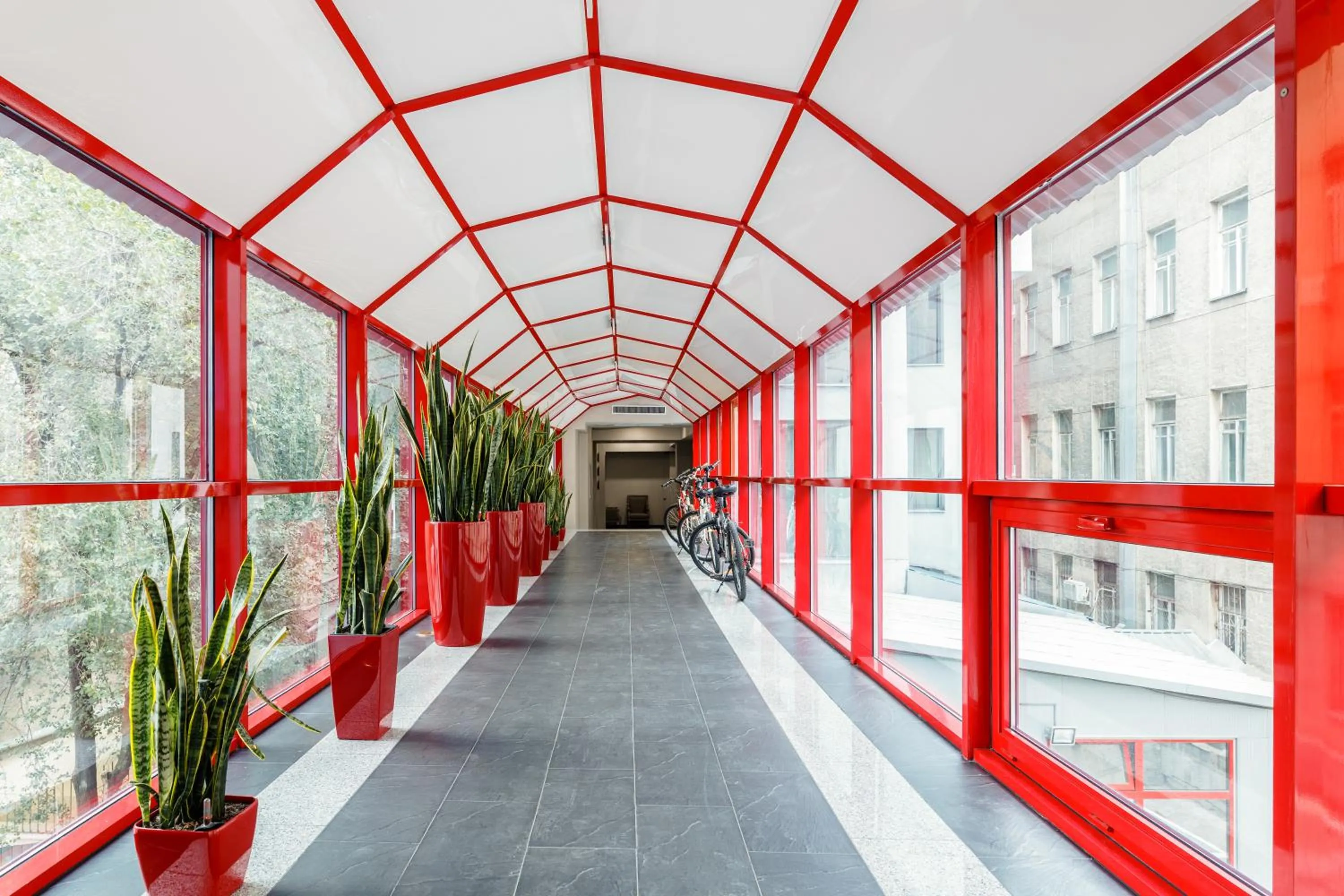 Property building in Smart Hotel Bishkek