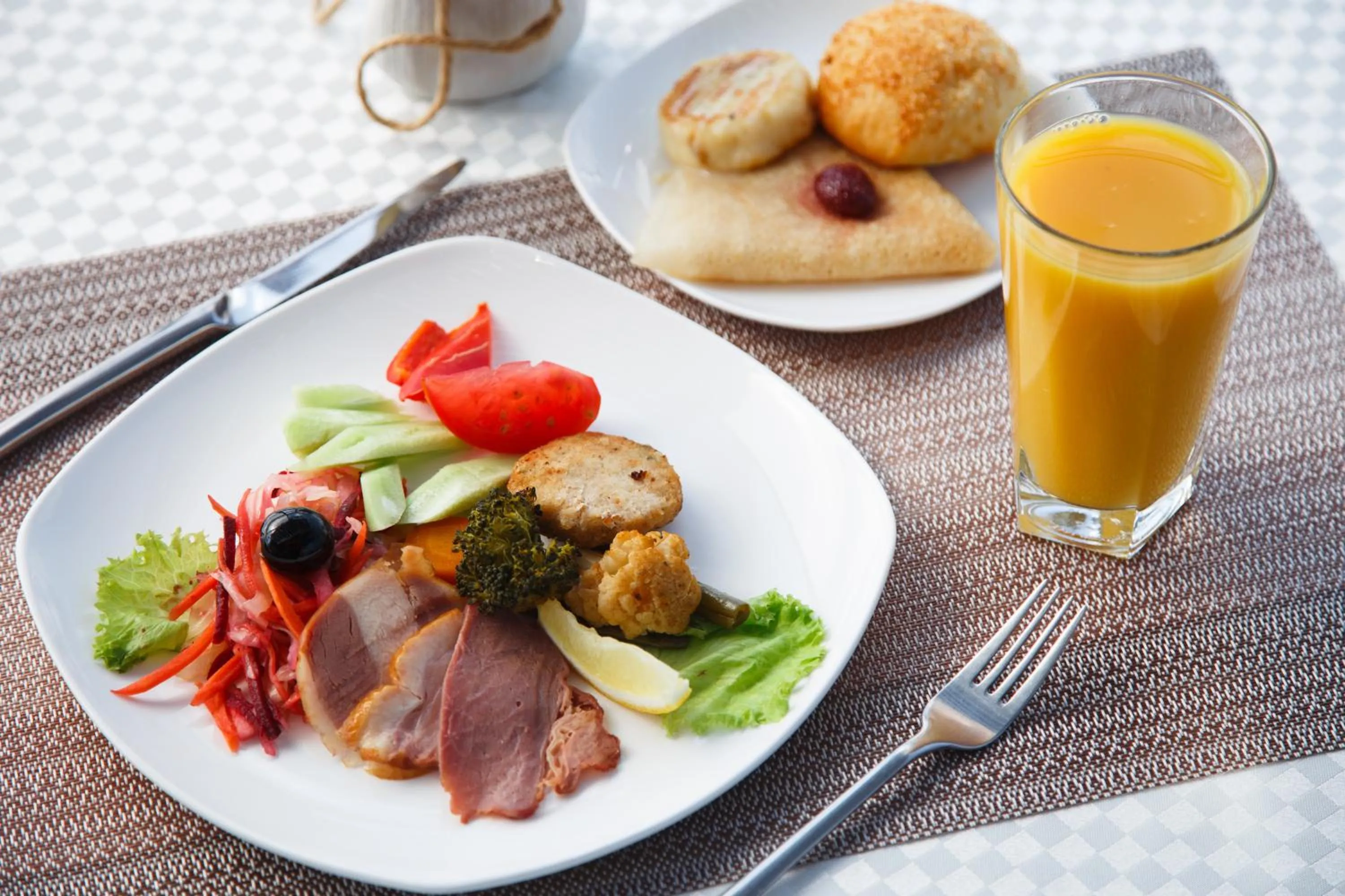 Food and drinks in Smart Hotel Bishkek