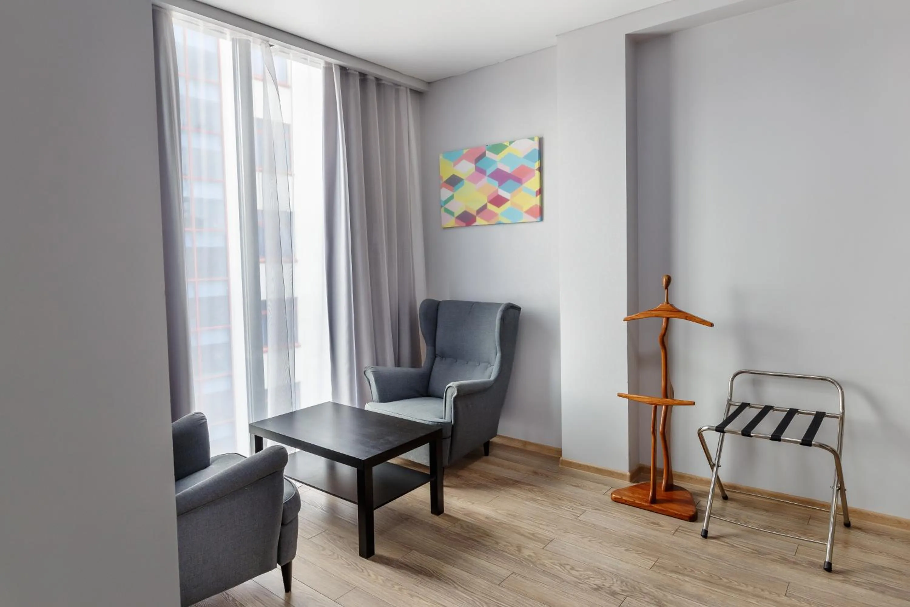 Living room in Smart Hotel Bishkek