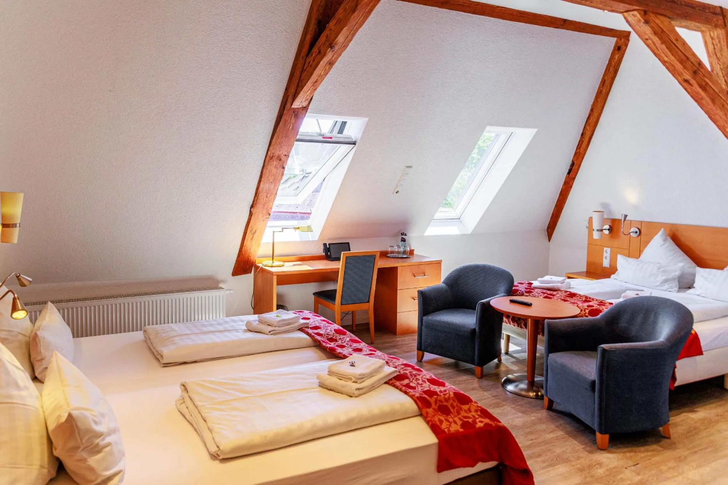 Staff, Bed in Bodensee-Hotel Kreuz