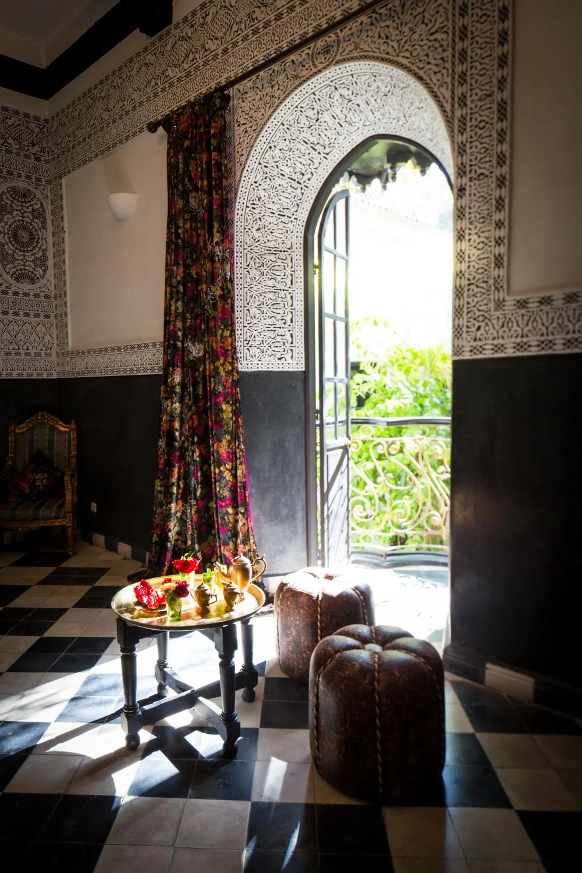 Balcony/Terrace in Riad Dar Jaguar