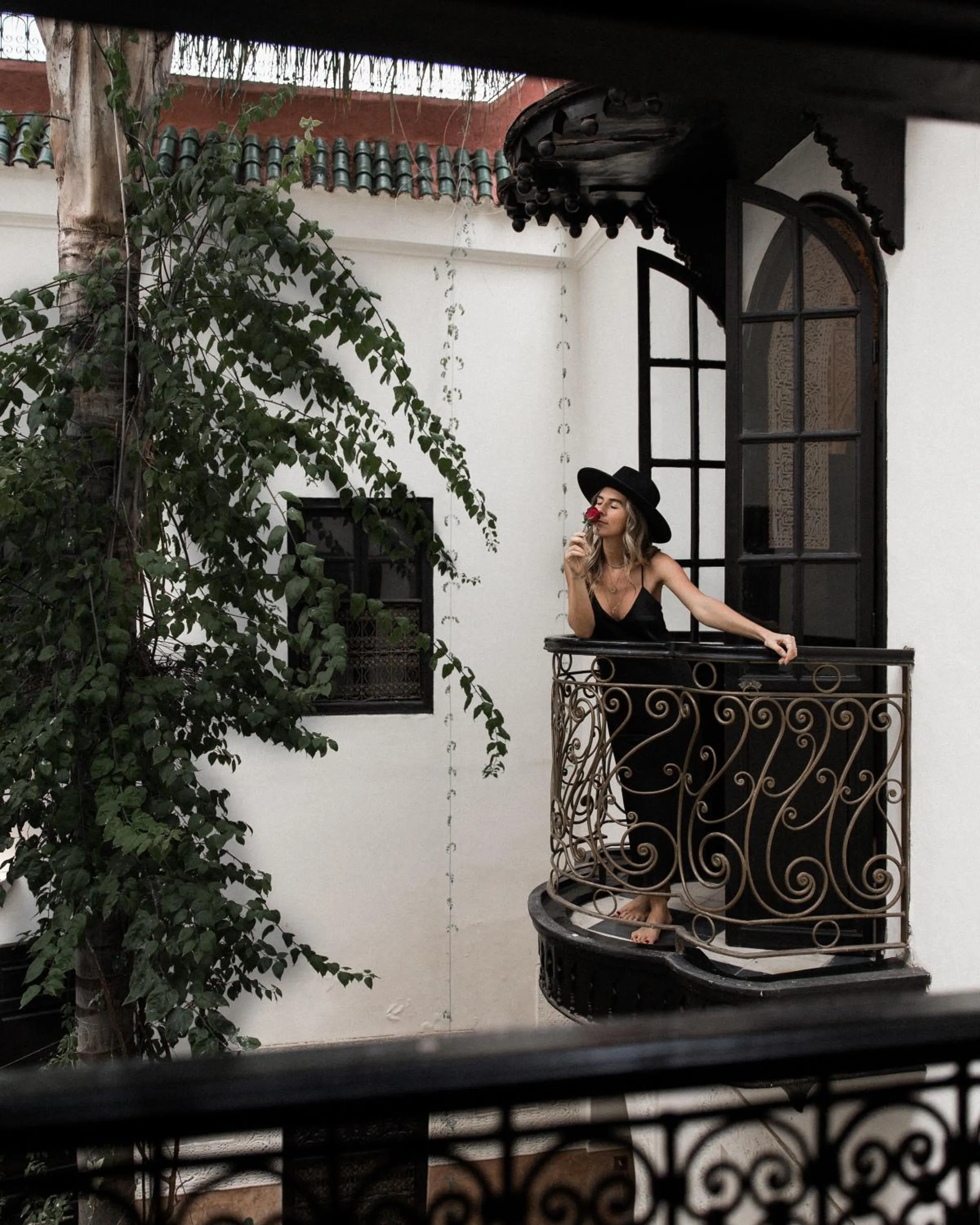 Balcony/Terrace in Riad Dar Jaguar