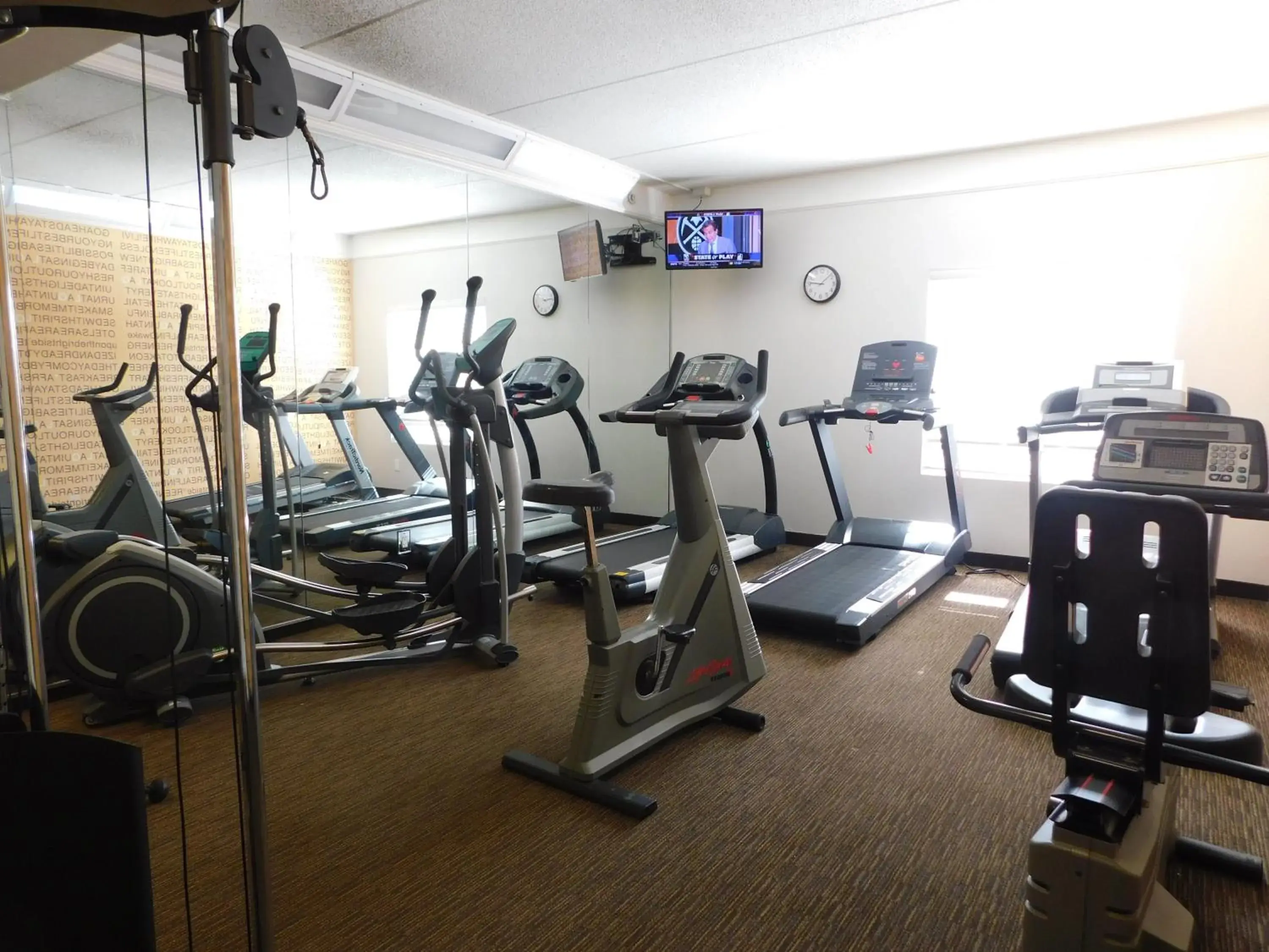 Fitness centre/facilities in La Quinta by Wyndham Winston-Salem Fitness centre/facilities in La Quinta by Wyndham Winston-Salem