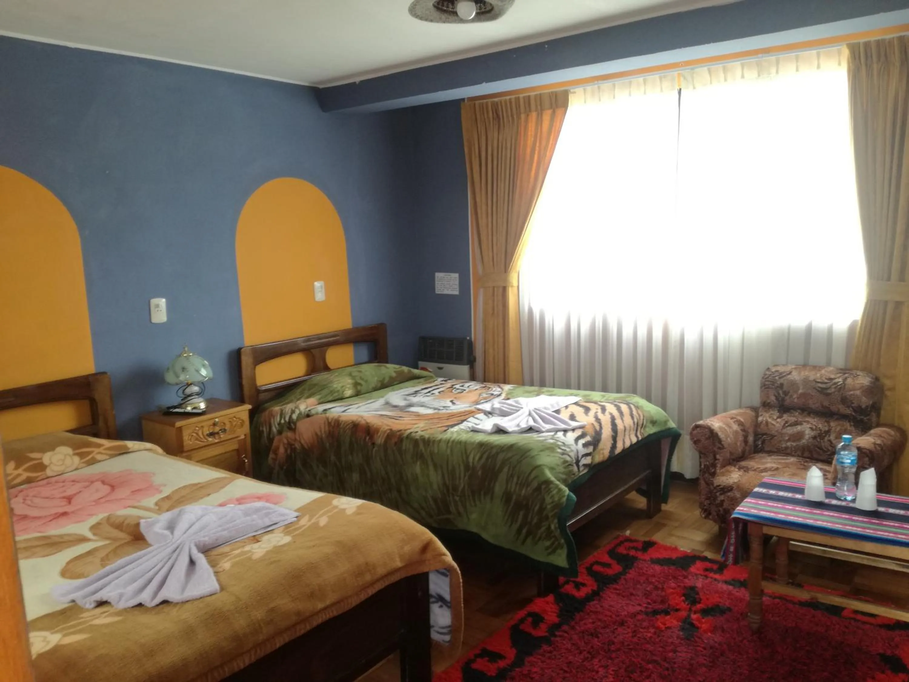Bed in Hotel Utama