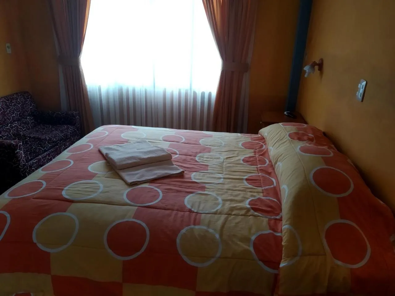 Bed in Hotel Utama
