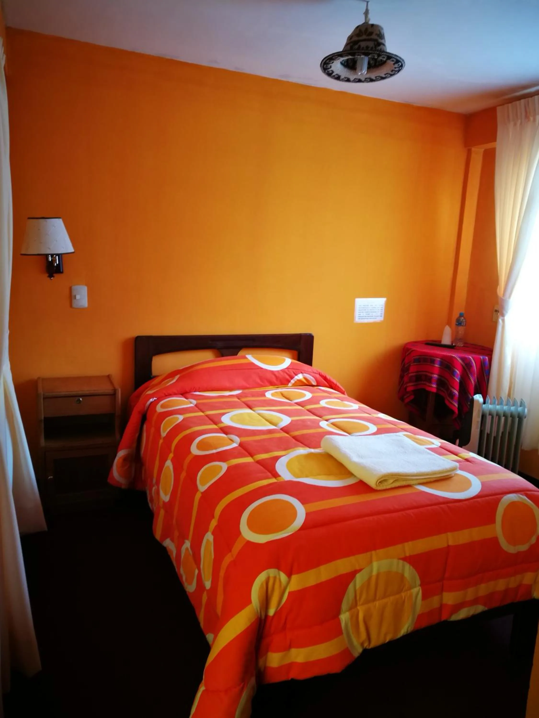 Bed in Hotel Utama