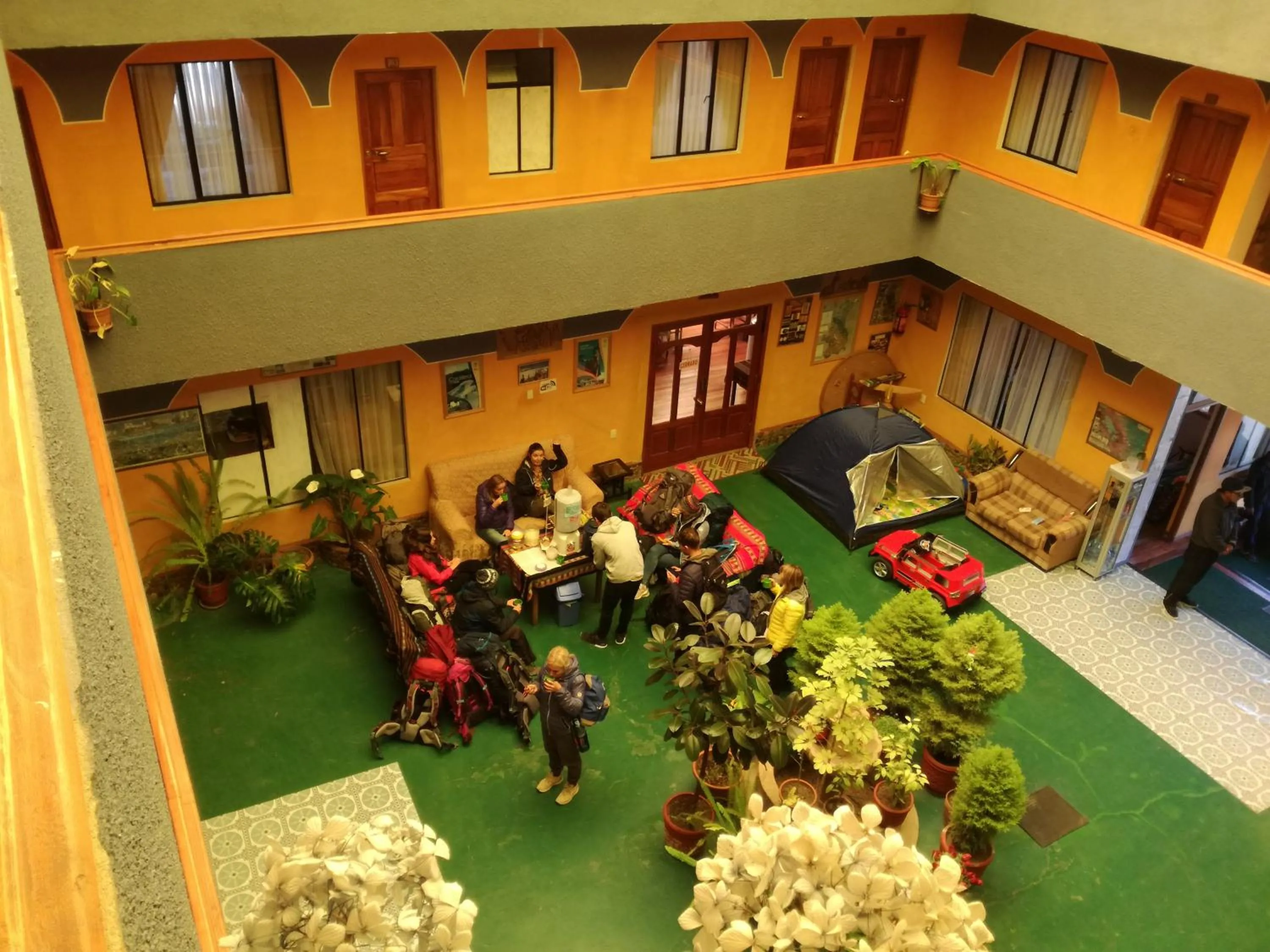 Patio in Hotel Utama