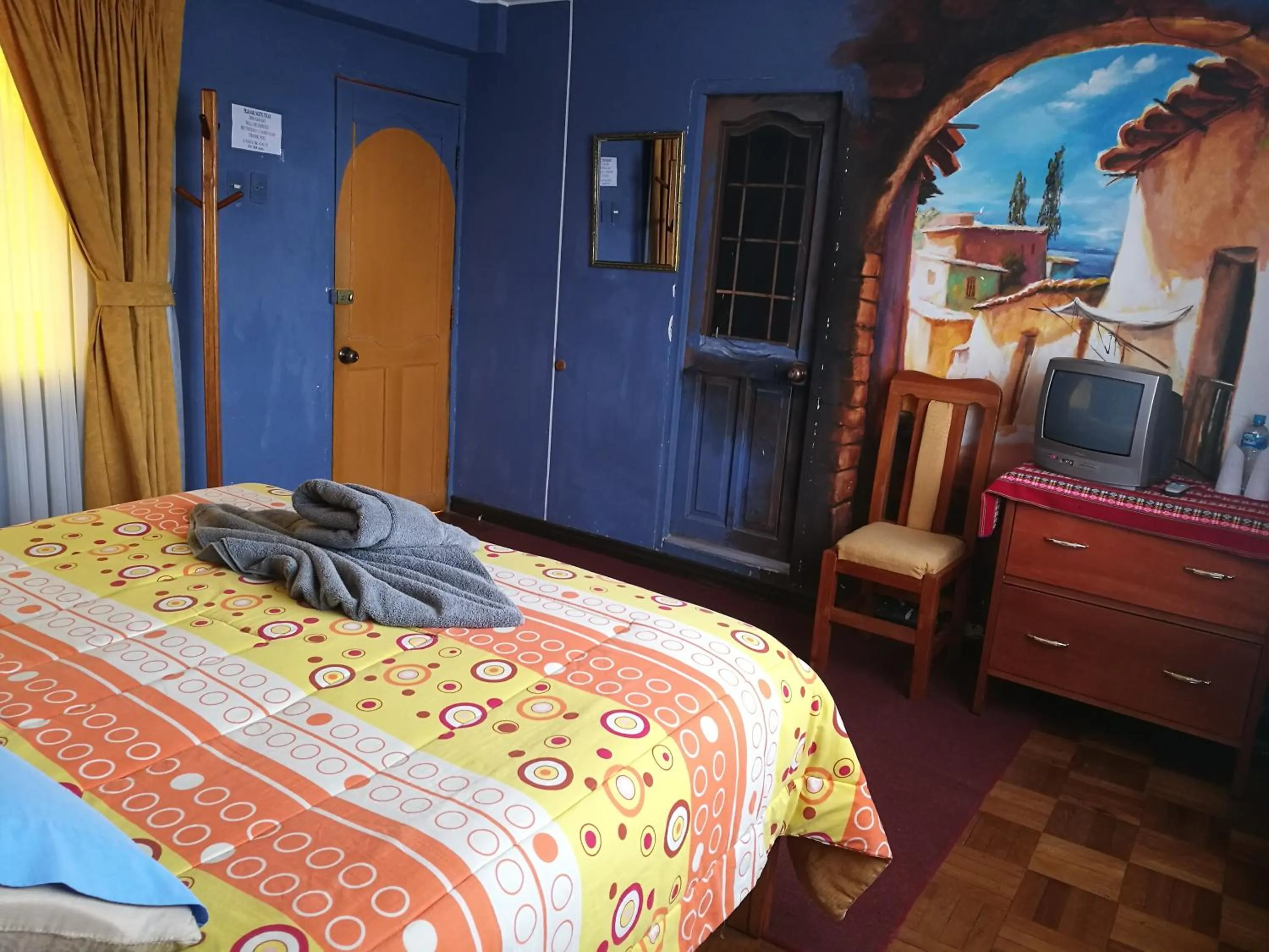 Bedroom, Bed in Hotel Utama