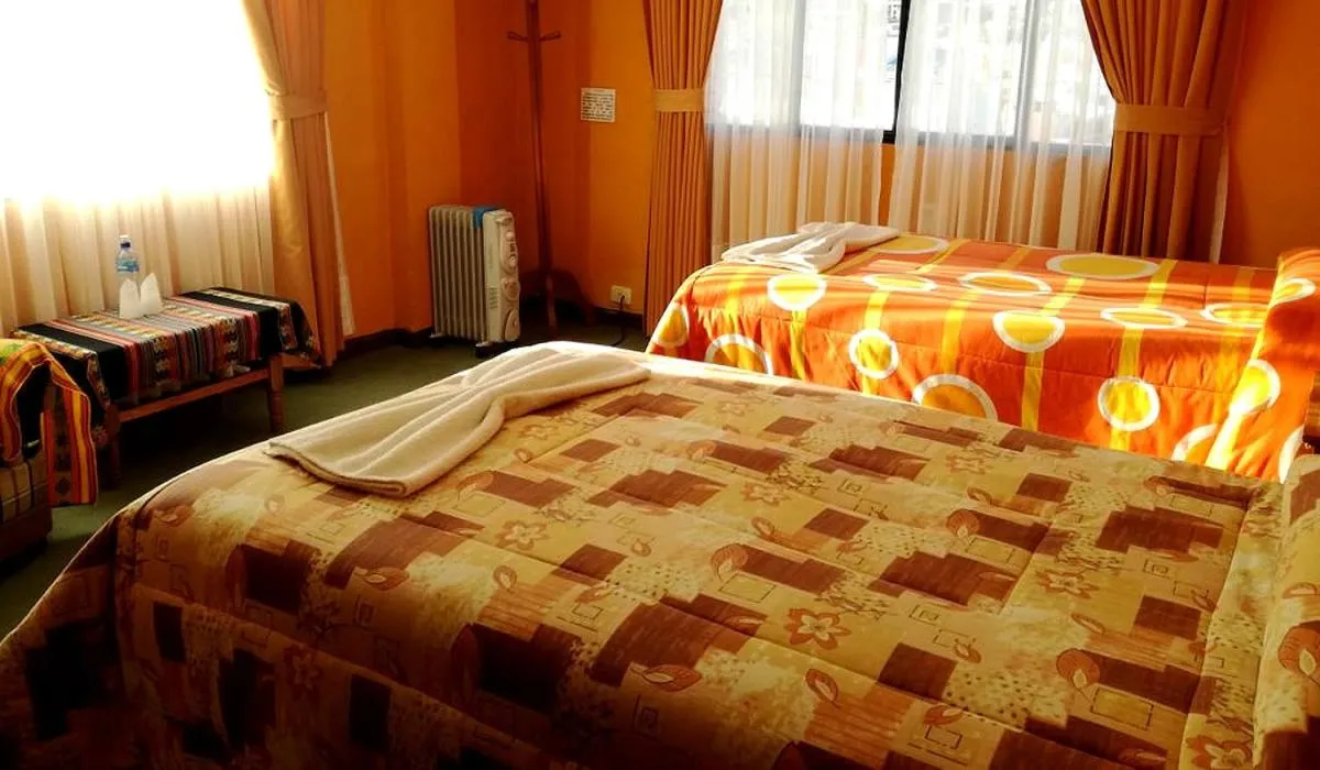 Bed in Hotel Utama