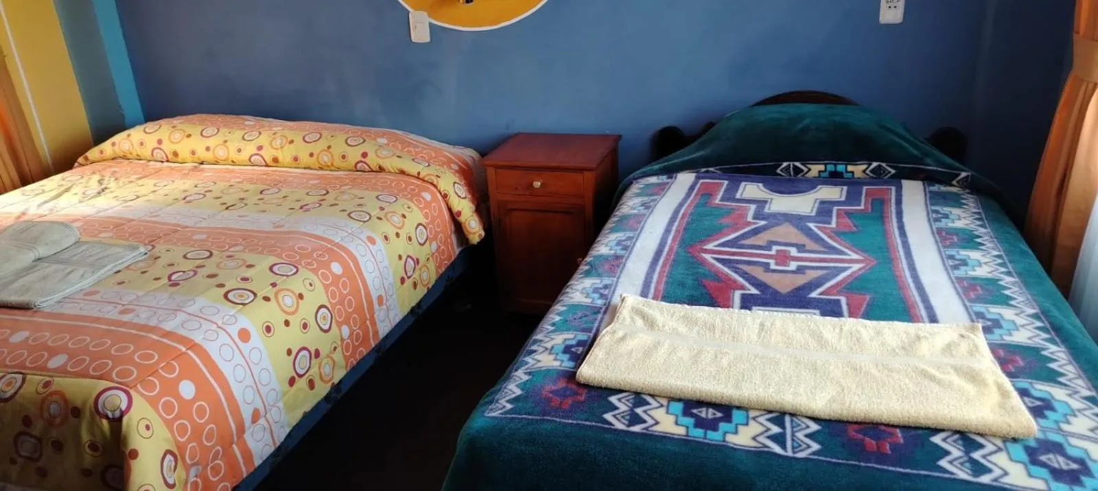 Bed in Hotel Utama
