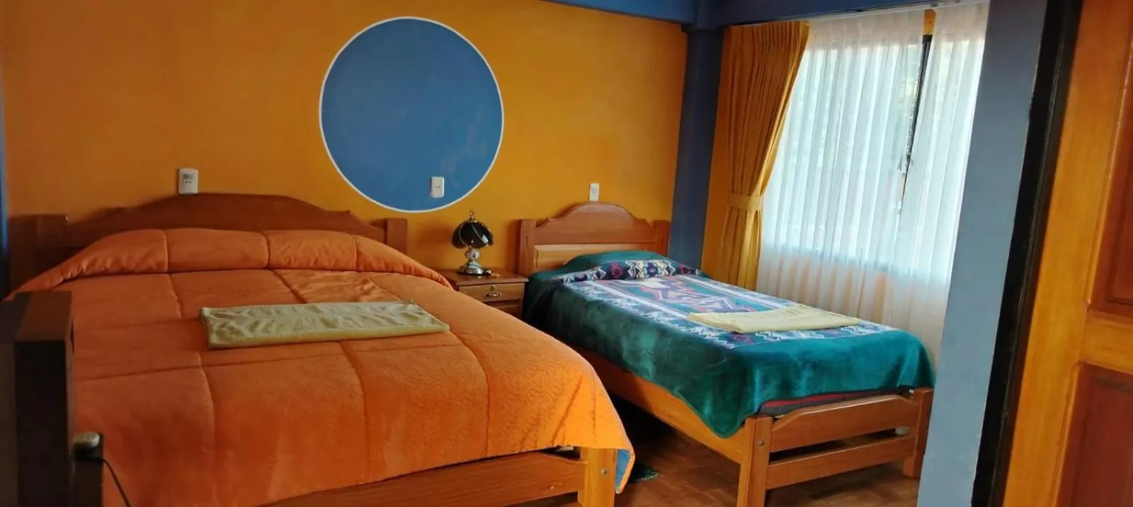 Bed in Hotel Utama