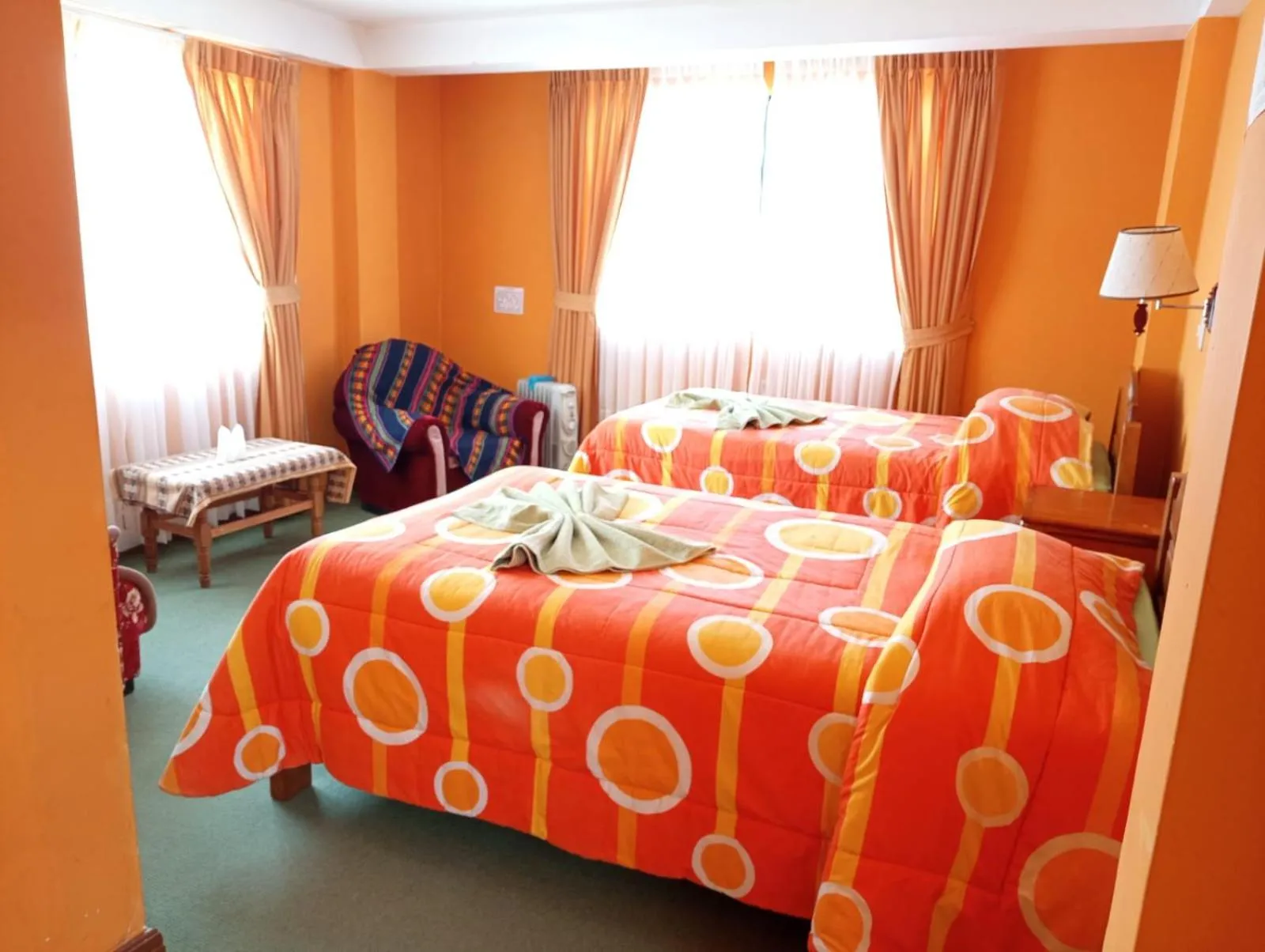 Bed in Hotel Utama