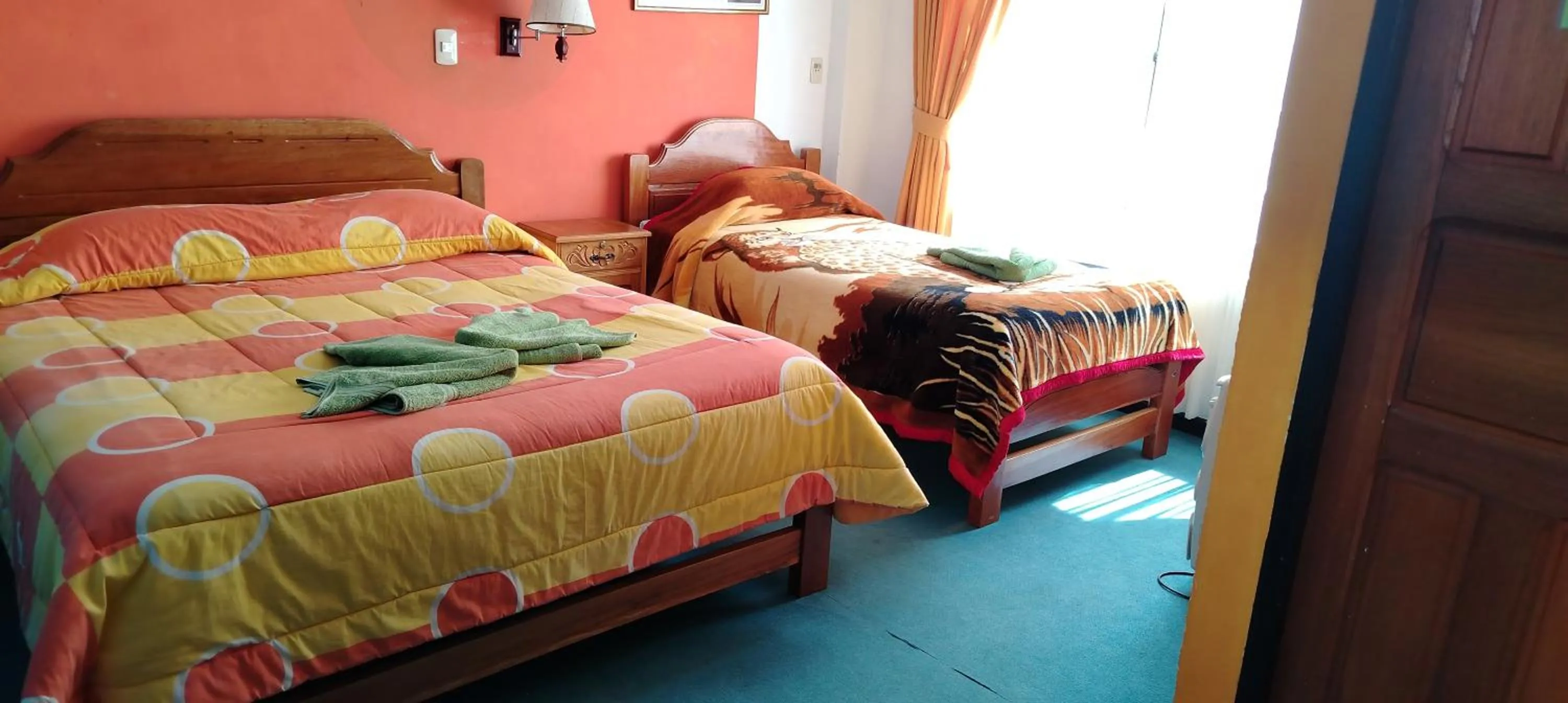 Bed in Hotel Utama