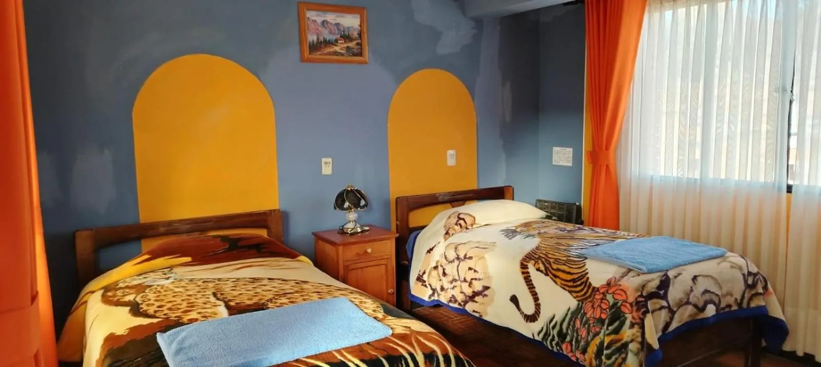 Bed in Hotel Utama