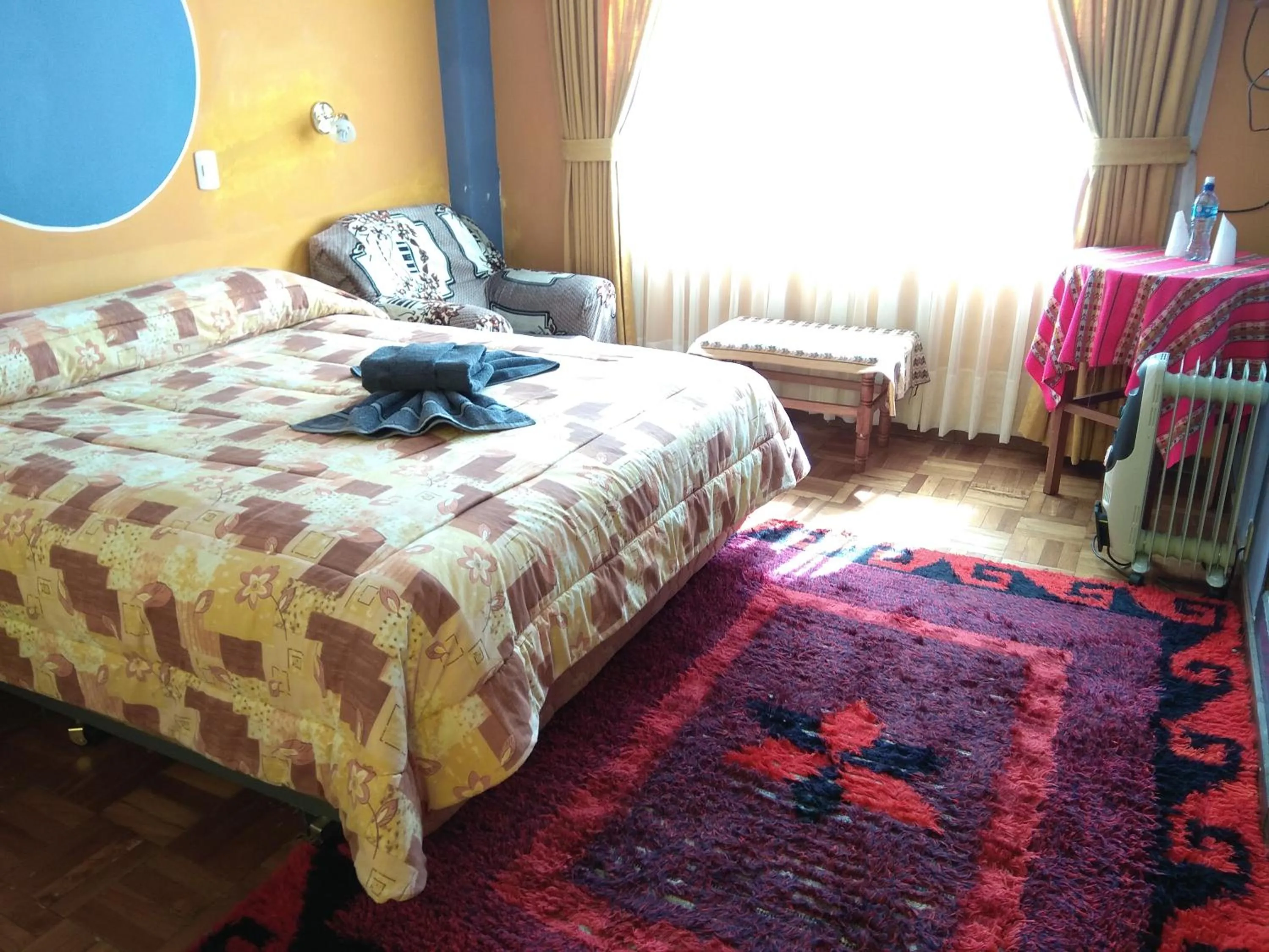 Bed in Hotel Utama