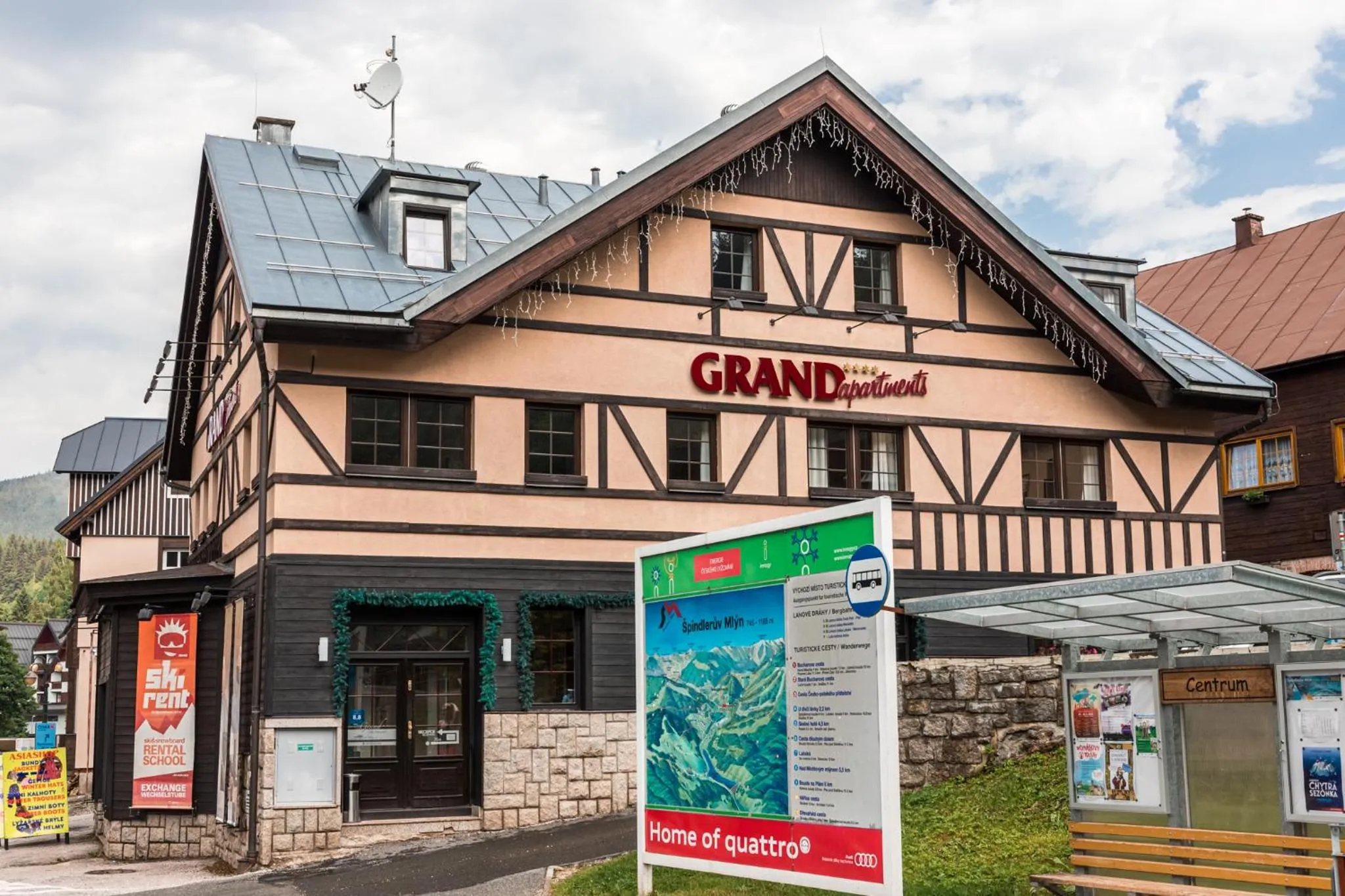 Property building in Grand Apartments Špindlerův Mlýn