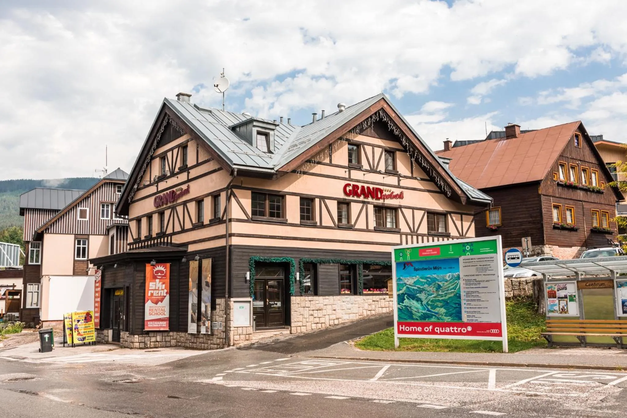 Property building in Grand Apartments Špindlerův Mlýn
