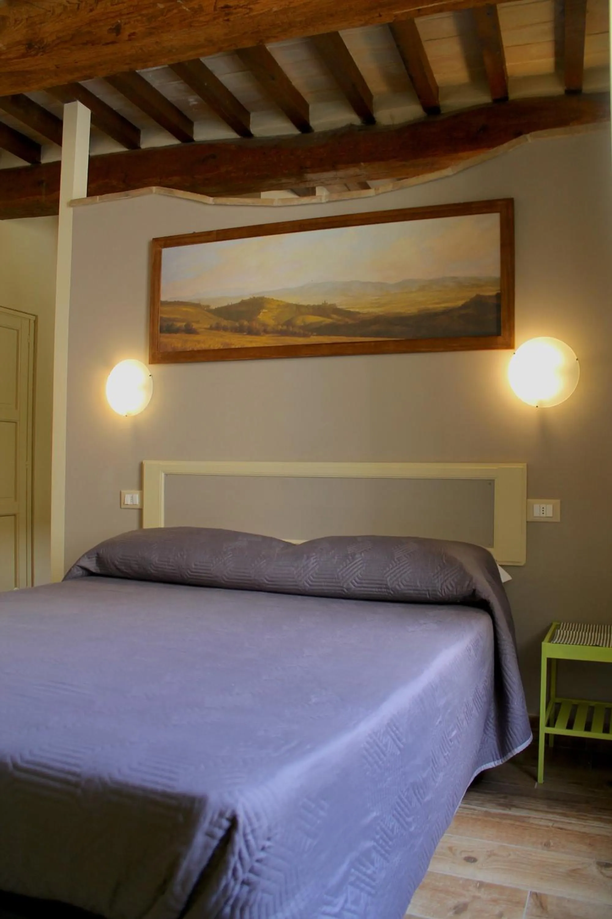 Bed in Alter Ego b&b Assisi