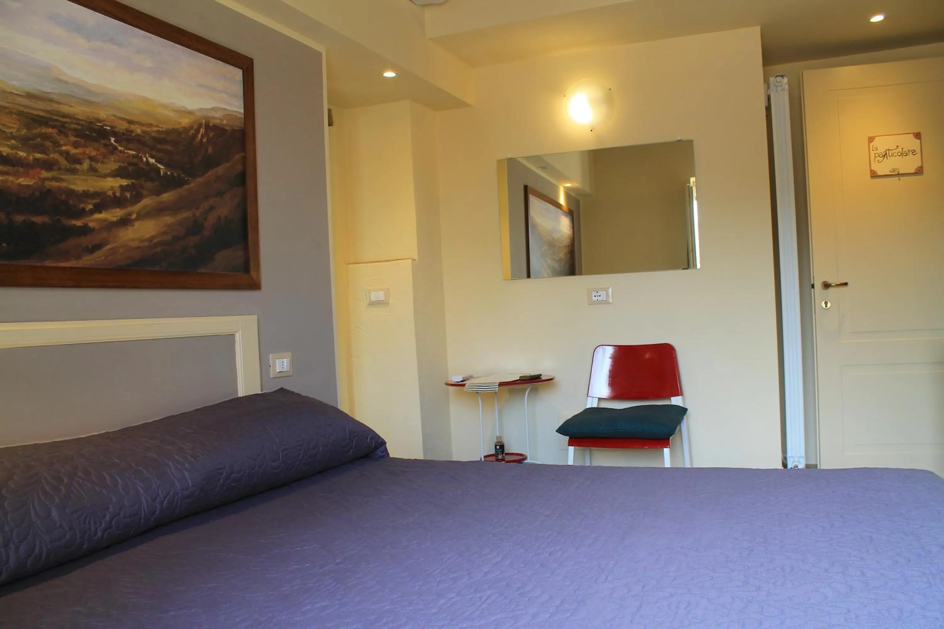 Bed in Alter Ego b&b Assisi