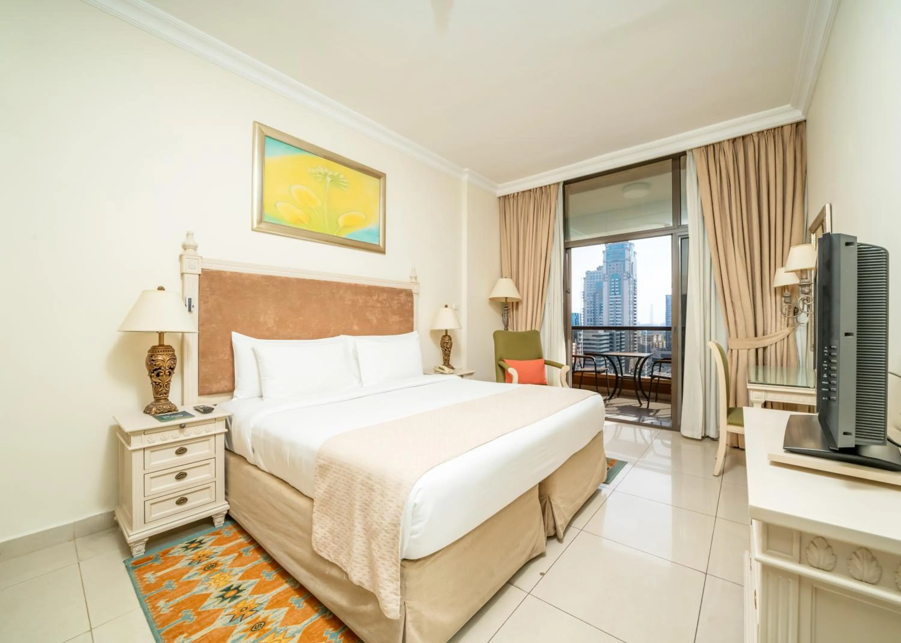 Bedroom, Bed in Mercure Dubai Barsha Heights Hotel Suites And Apartments