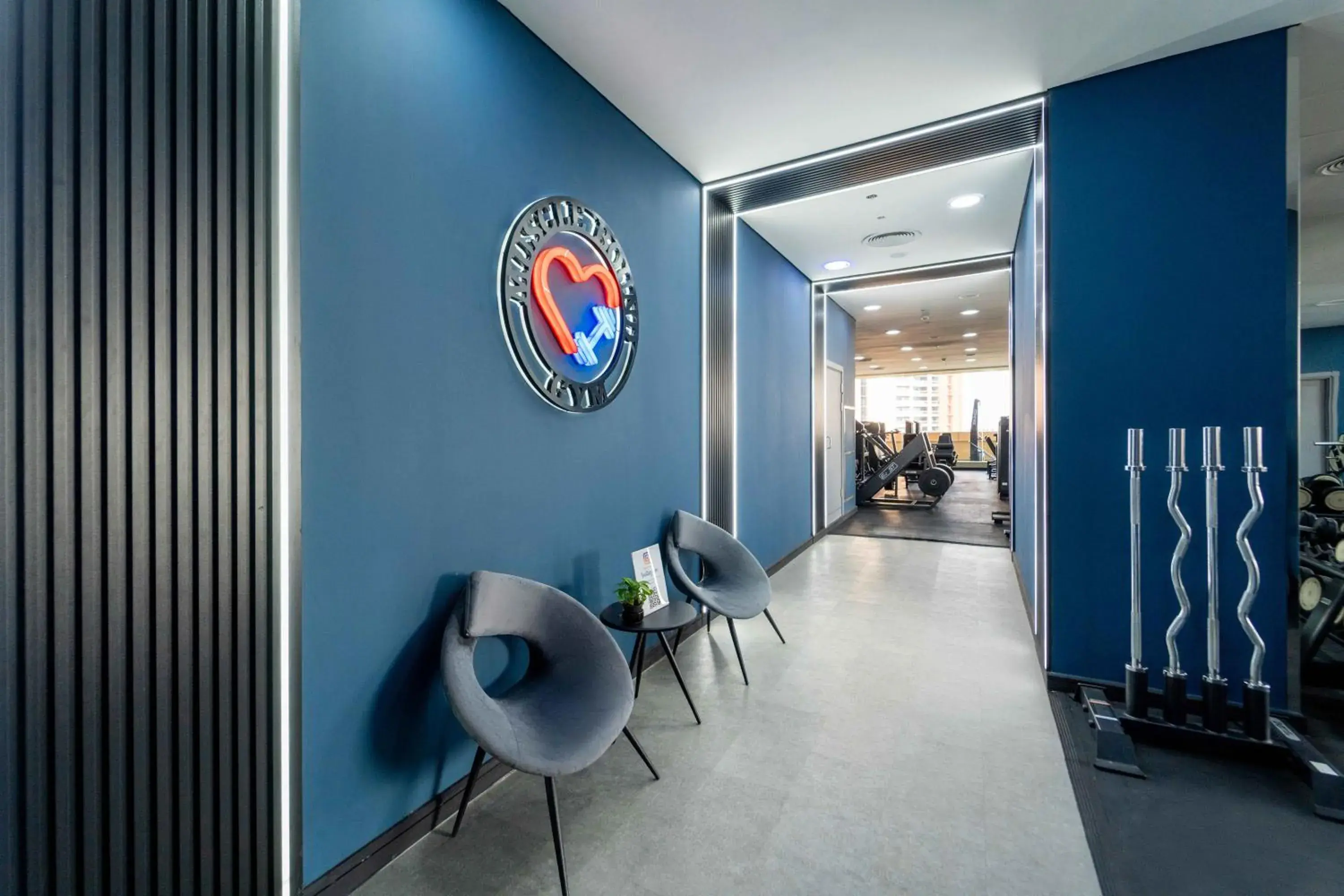 Fitness centre/facilities in Mercure Dubai Barsha Heights Hotel Suites And Apartments Fitness centre/facilities in Mercure Dubai Barsha Heights Hotel Suites And Apartments