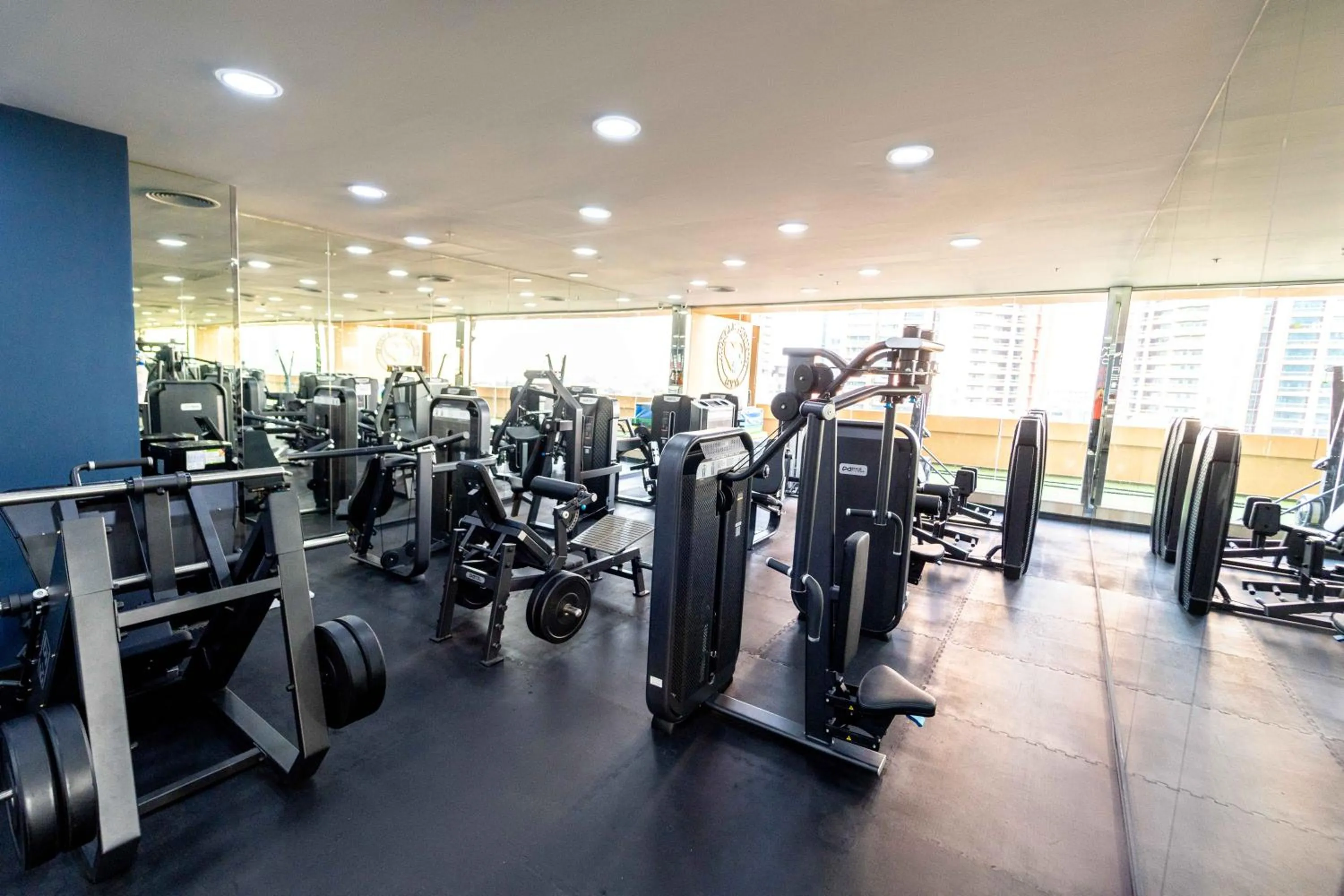 Fitness centre/facilities in Mercure Dubai Barsha Heights Hotel Suites And Apartments