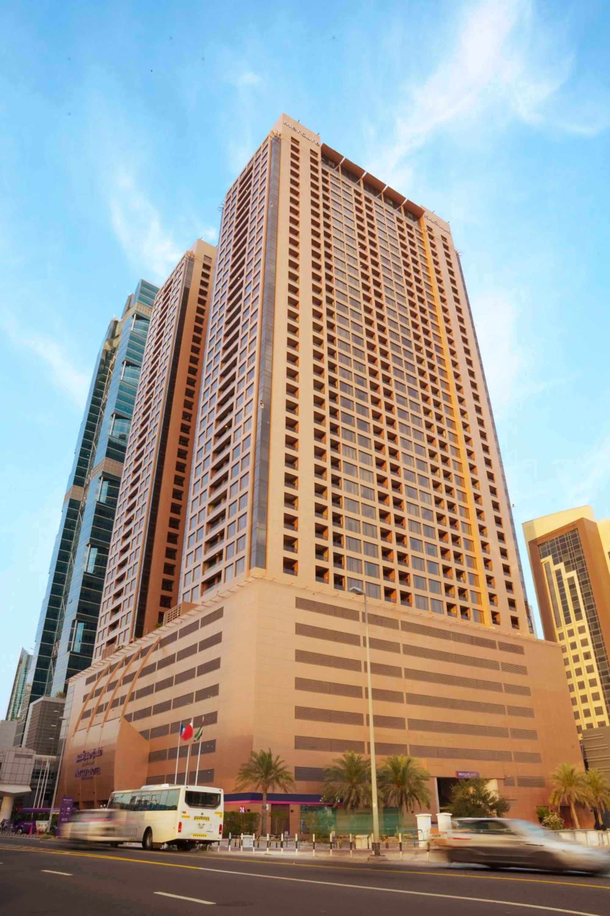 Property building in Mercure Dubai Barsha Heights Hotel Suites And Apartments