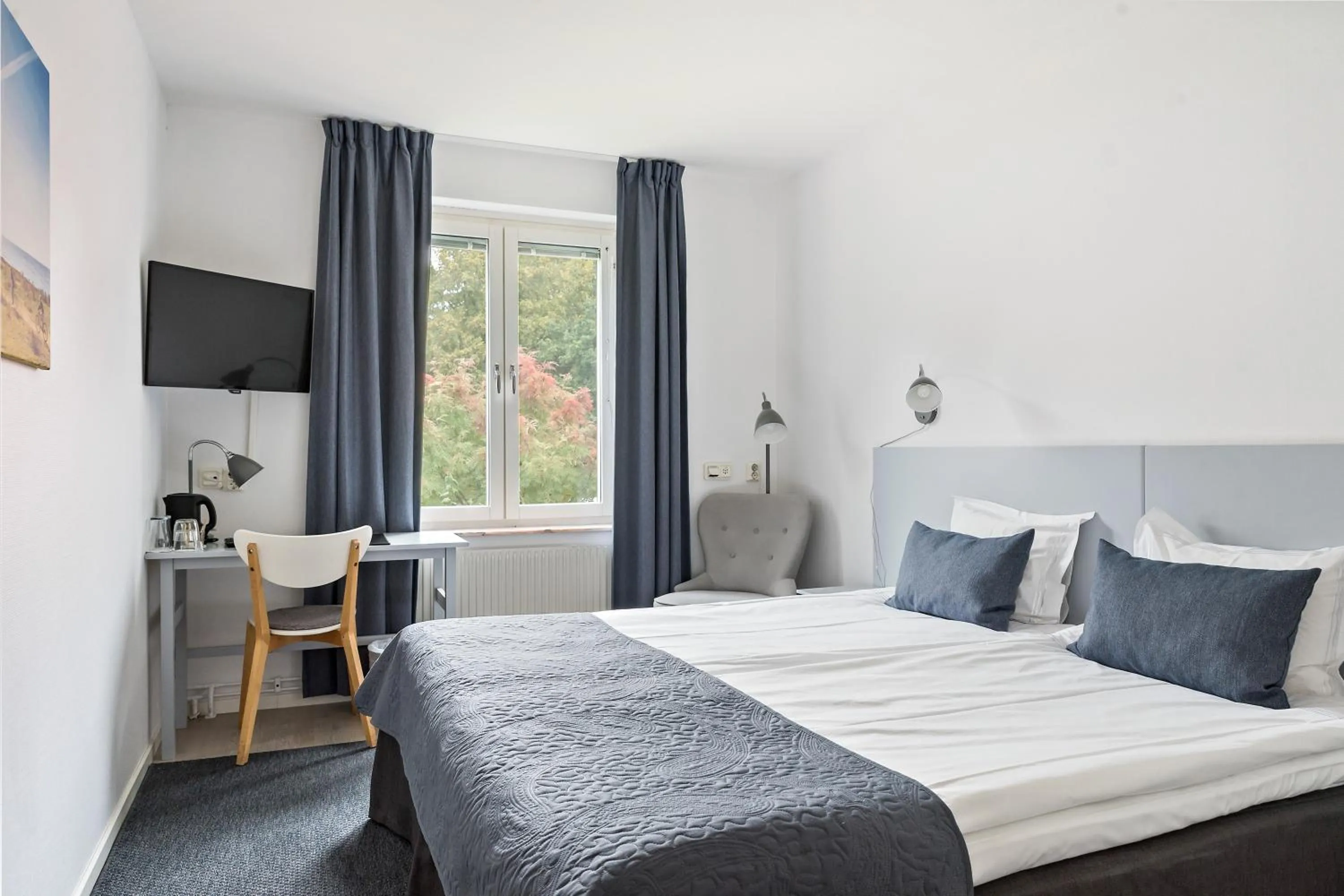 Bedroom, Bed in Best Western Valhall Park Hotell