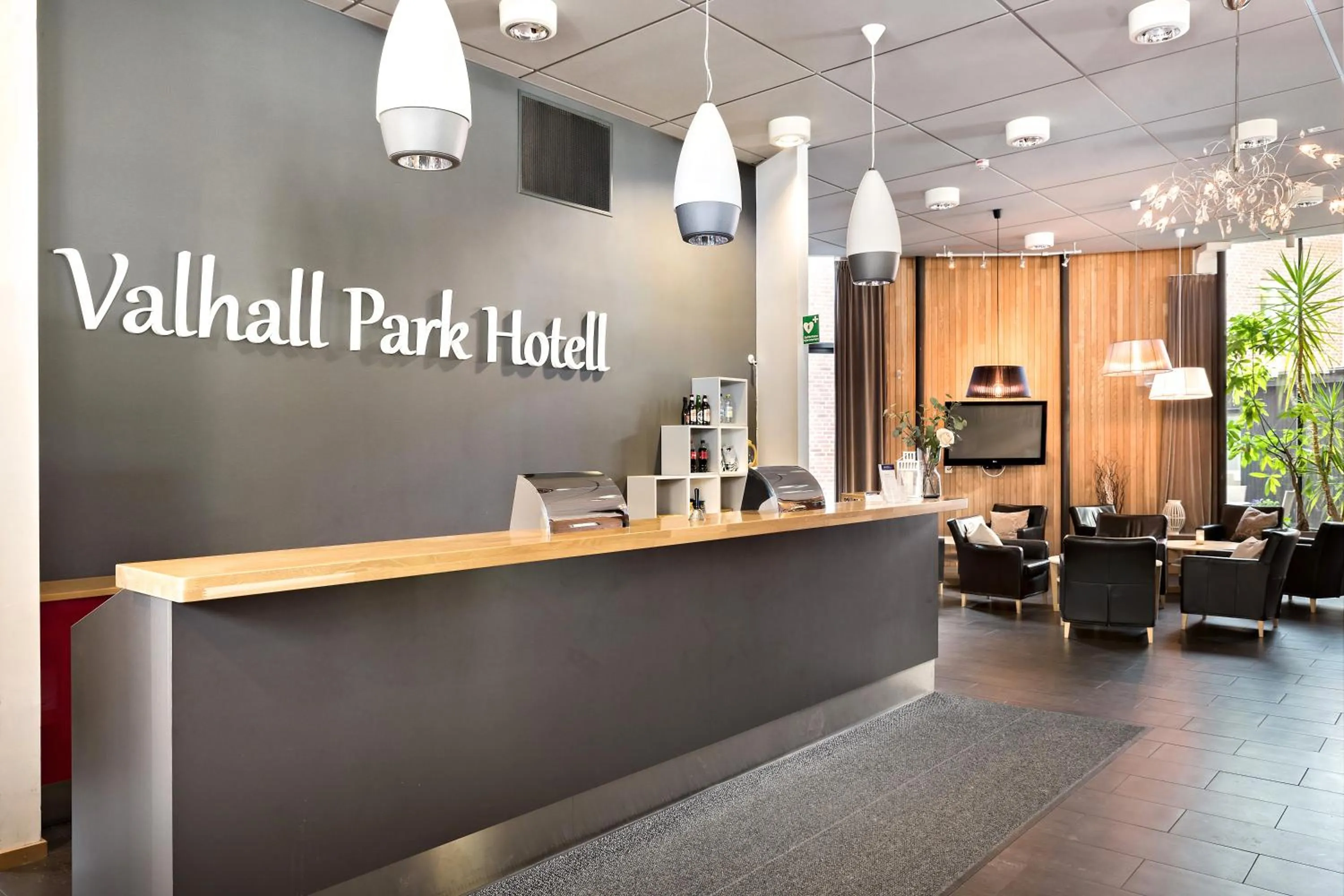 Lobby or reception in Best Western Valhall Park Hotell