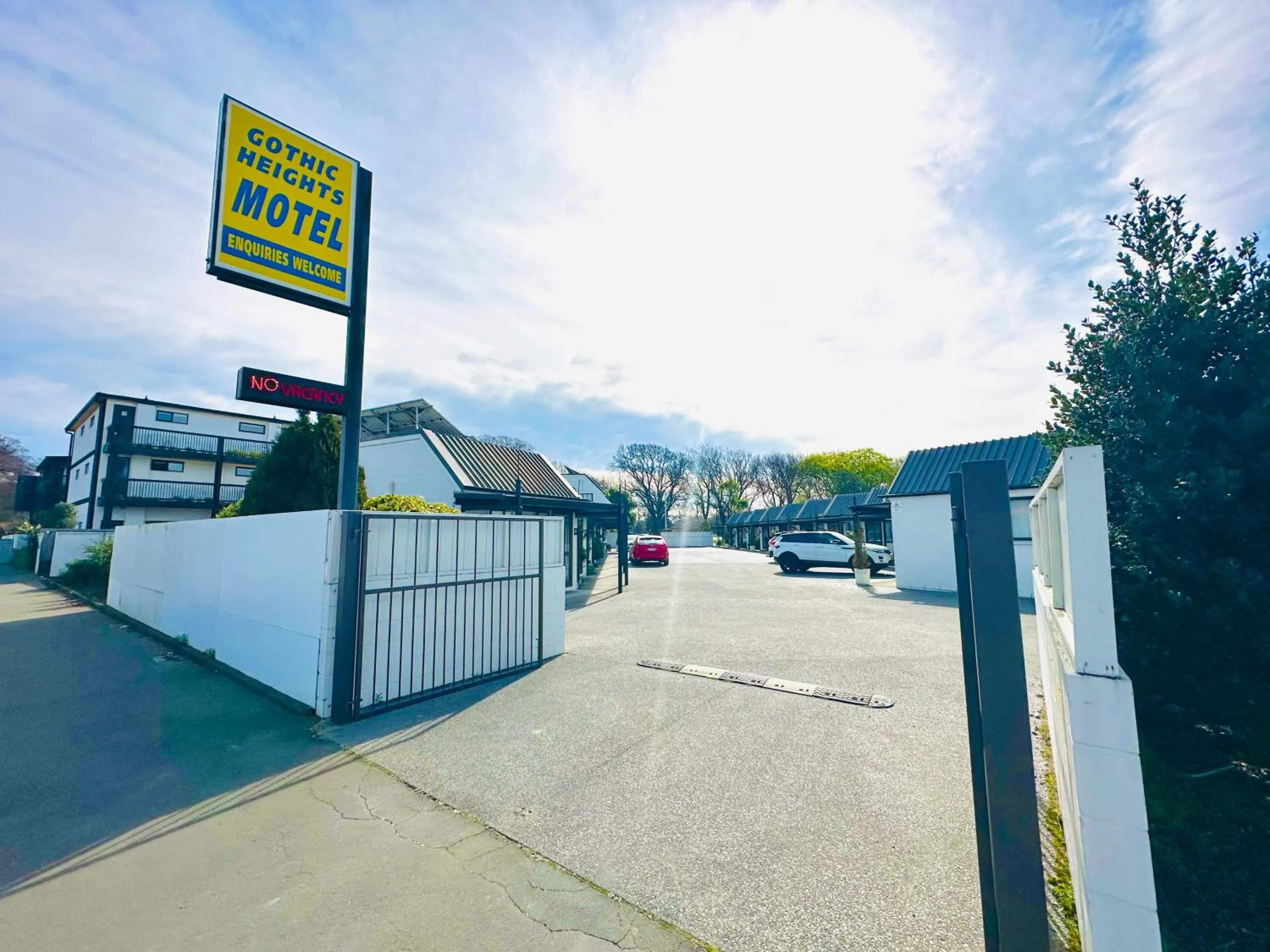 Day in Gothic Heights Motel