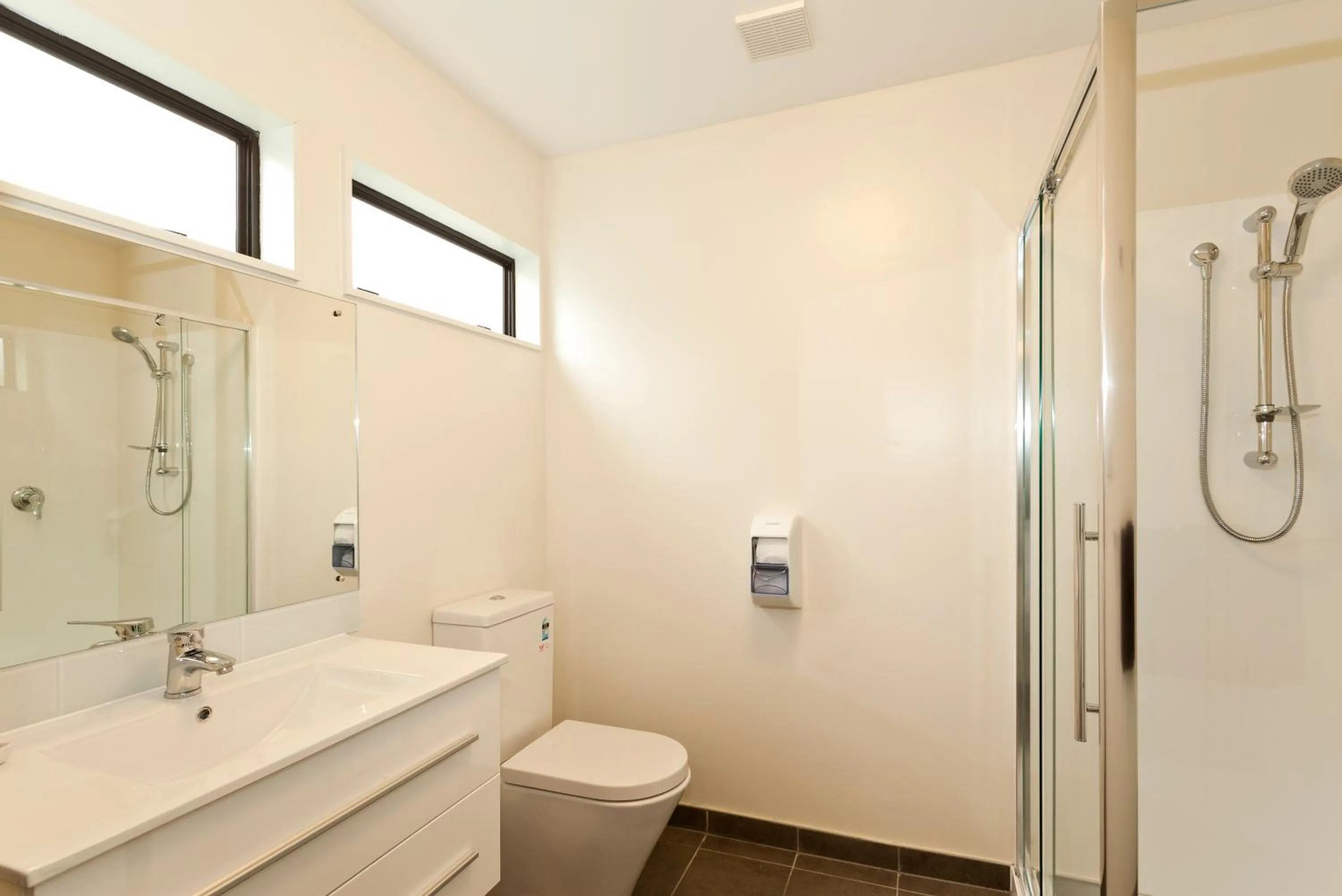 Shower in Gothic Heights Motel