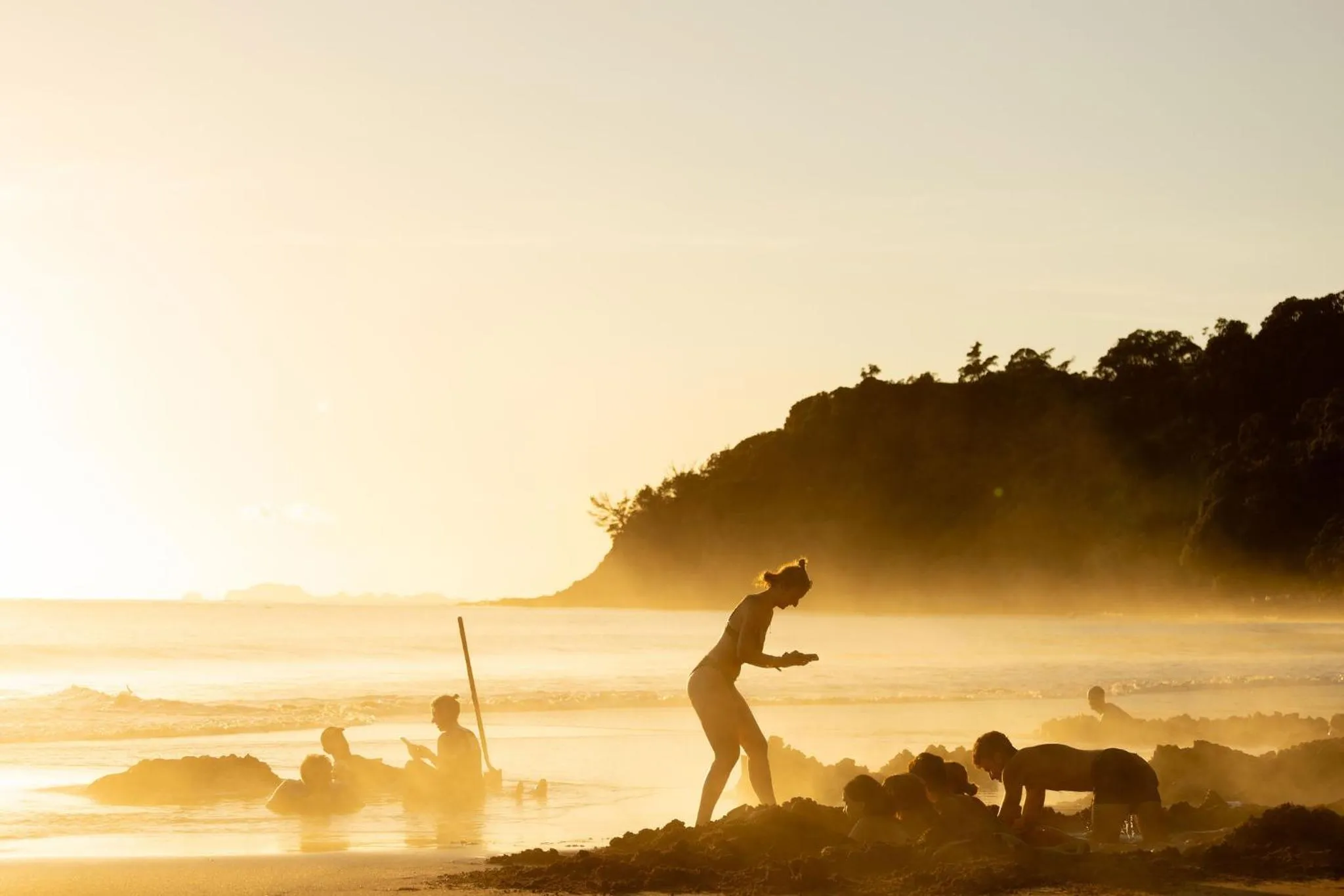 Beach in Hot Water Beach TOP 10 Holiday Park