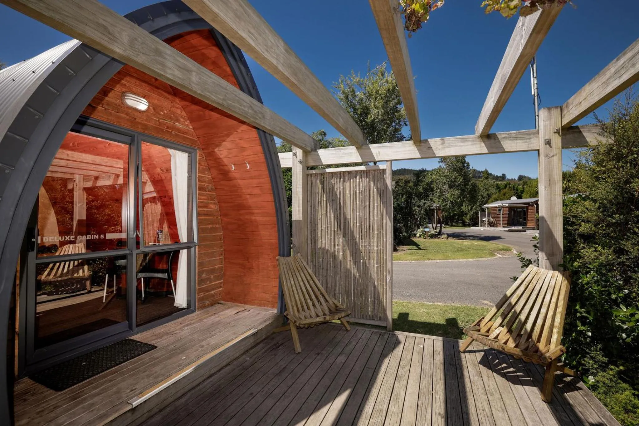 Balcony/Terrace in Hot Water Beach TOP 10 Holiday Park