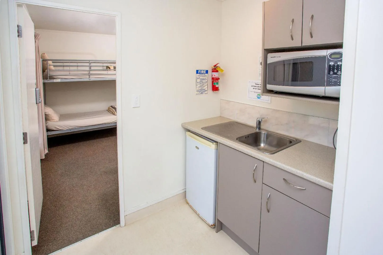 kitchen in Hot Water Beach TOP 10 Holiday Park