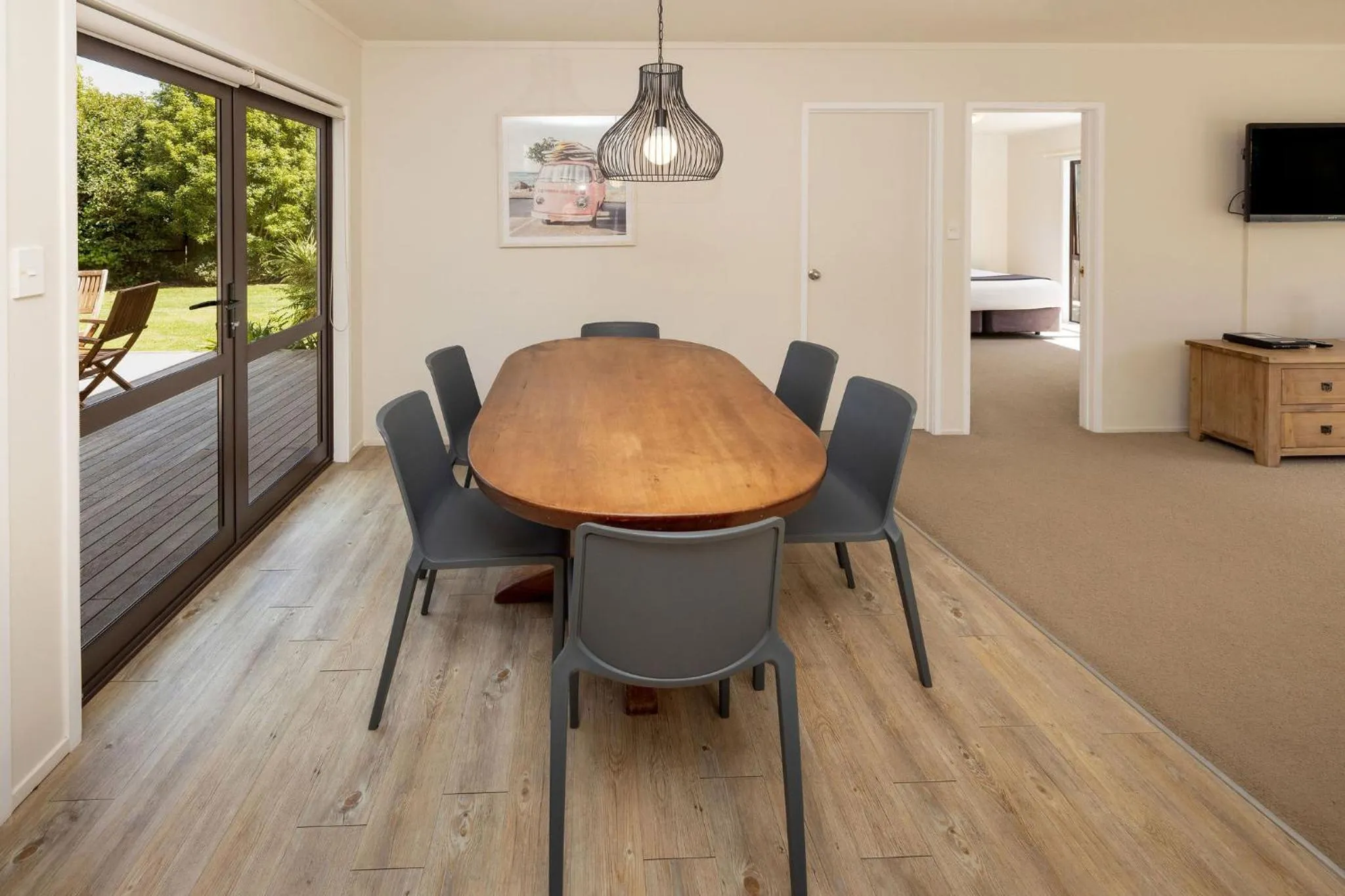 Dining area in Hot Water Beach TOP 10 Holiday Park