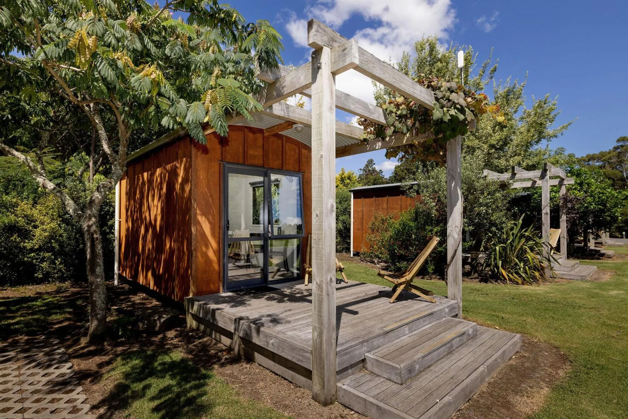 Balcony/Terrace in Hot Water Beach TOP 10 Holiday Park